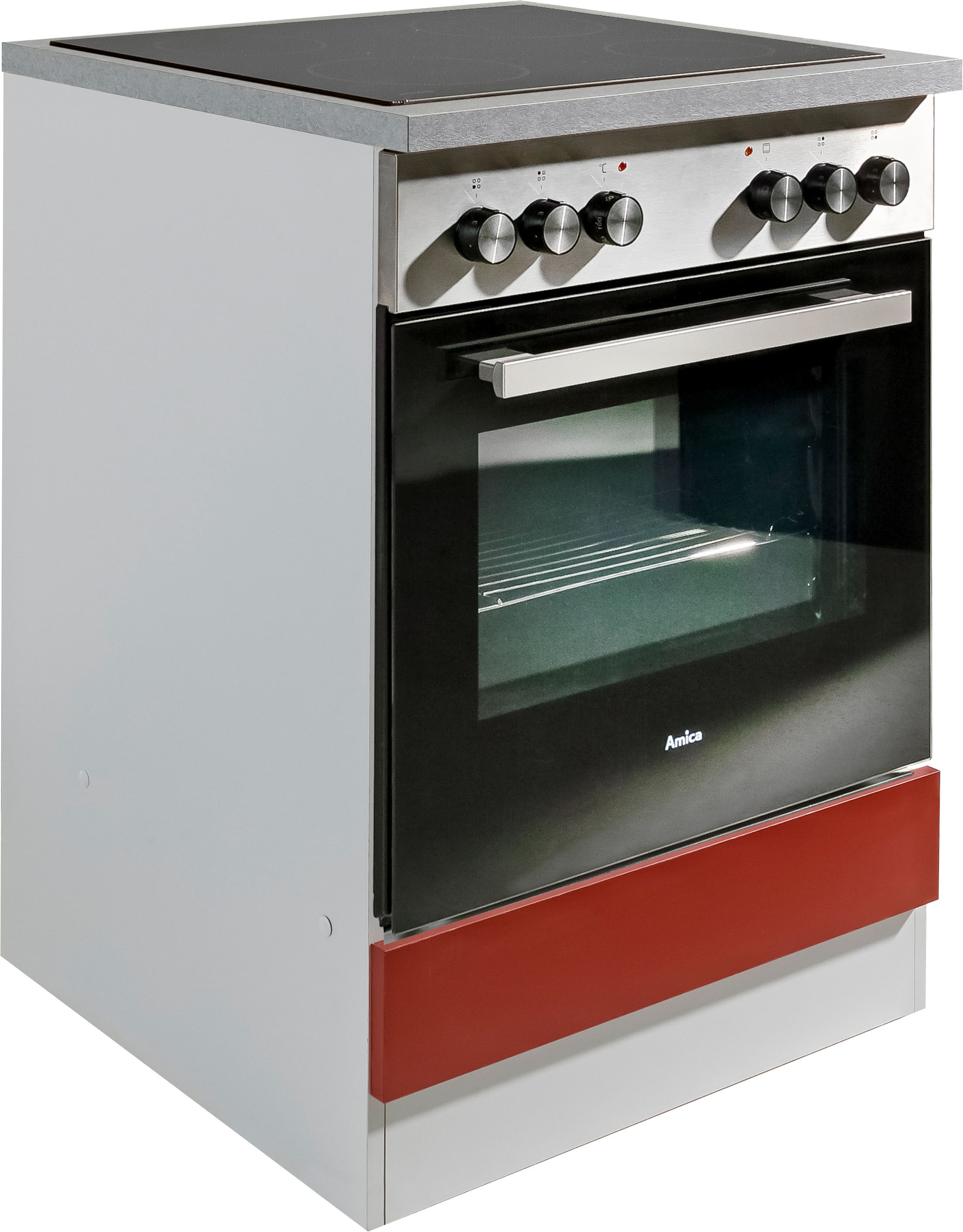 wiho Küchen Armoire encastrée pour cuisinière »Kiel« 60 cm de large