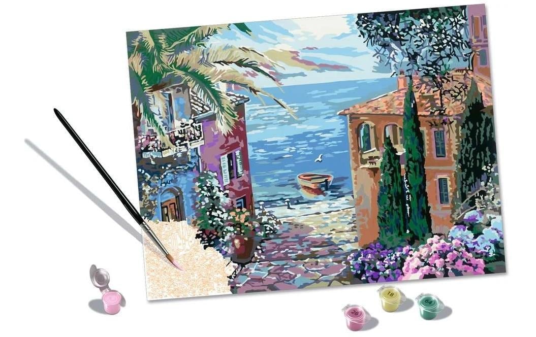 Ravensburger Malen nach Zahlen »CreArt, Mediterranean Landscape« Made in Europe