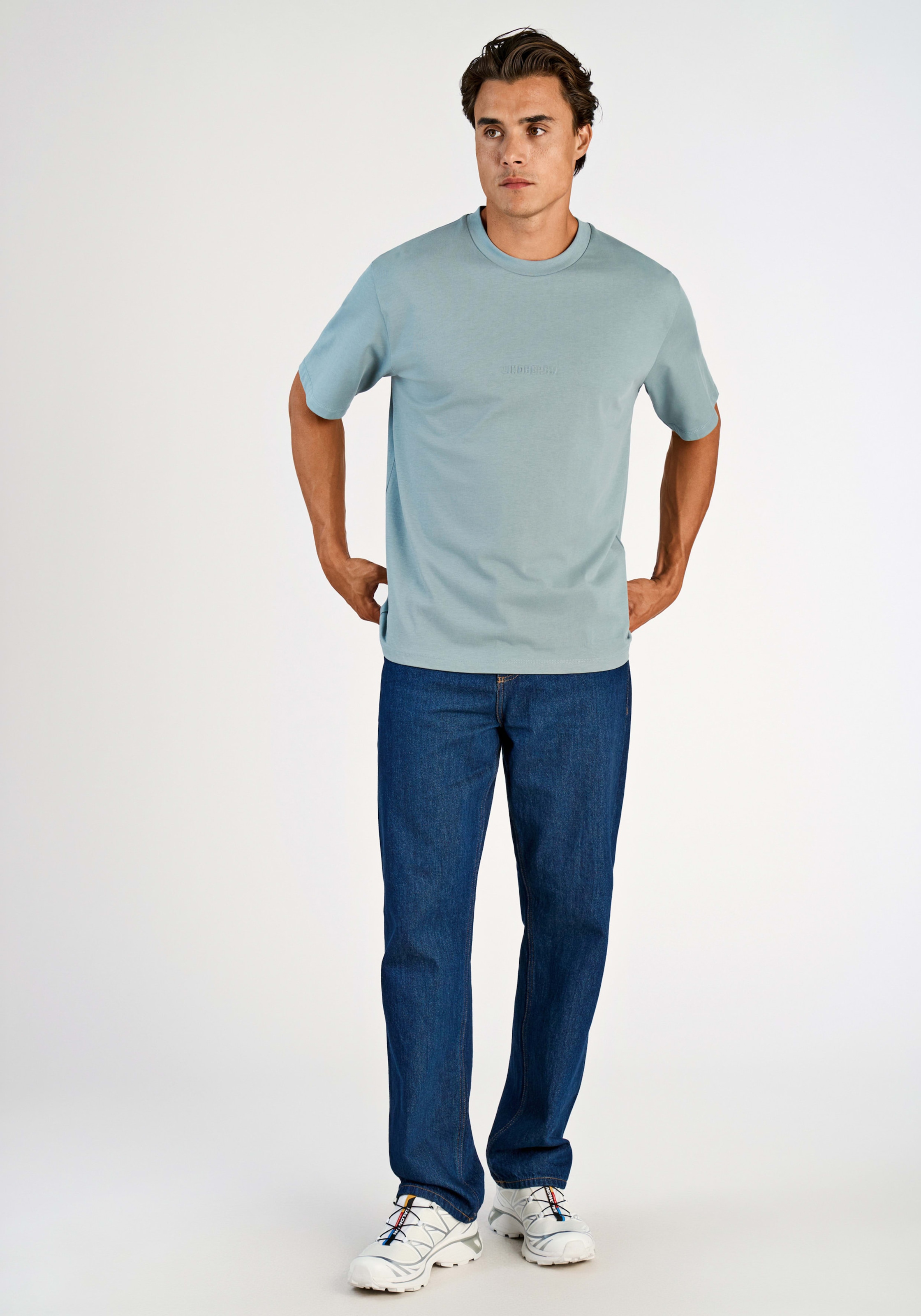 LINDBERGH T-shirt à manches courtes mit Lindbergh-Pressung