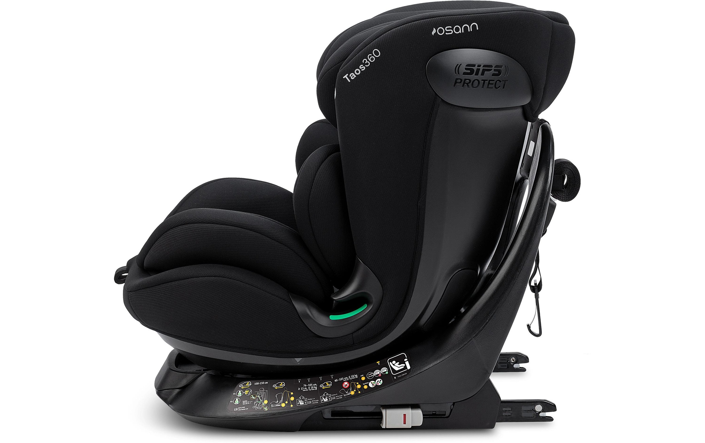 Osann Siège auto pour enfant »Taos360 i-Size drehbar, mitwachsend« hauteur réglable