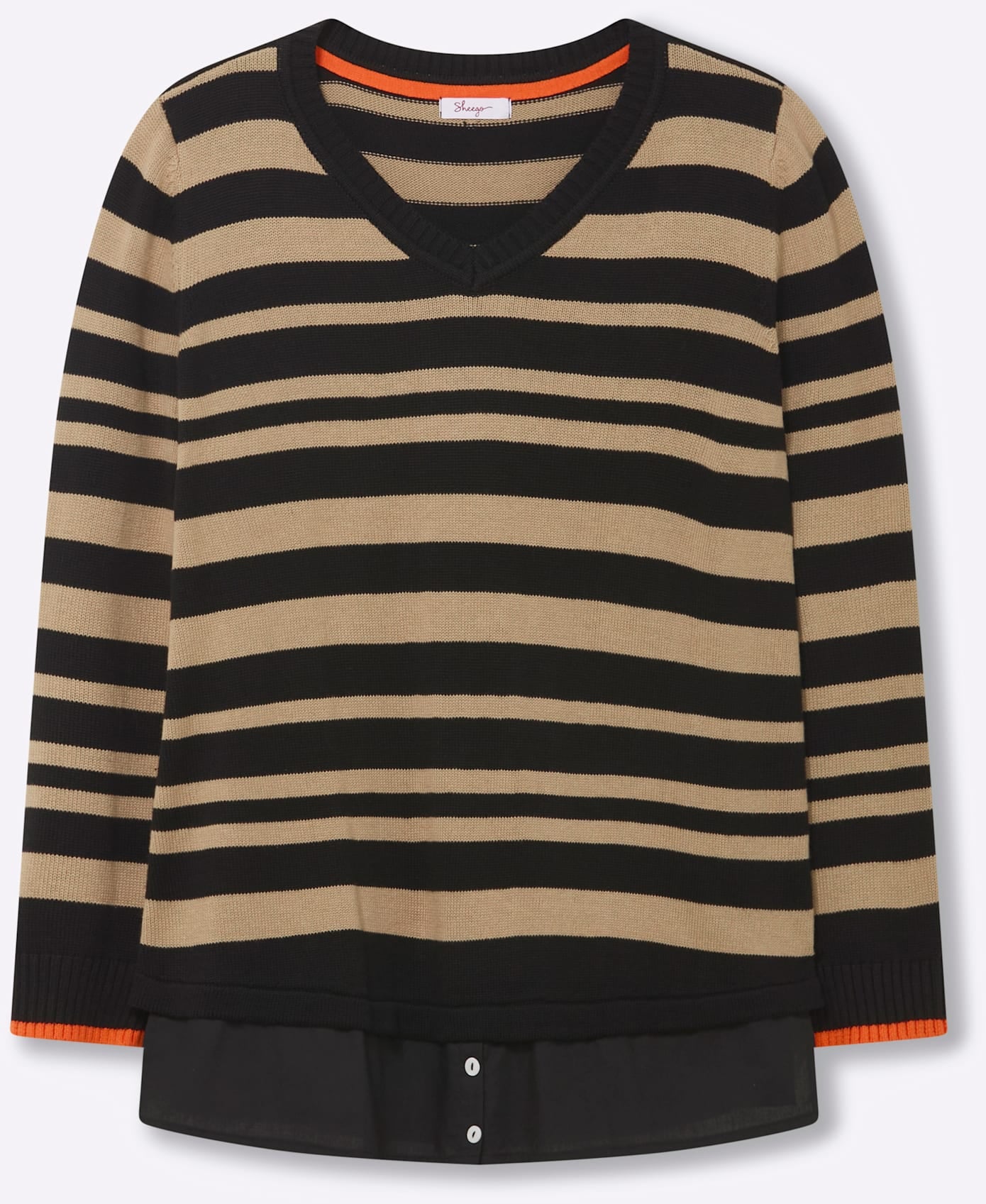 Sheego Pull 2 en 1 »Pullover«