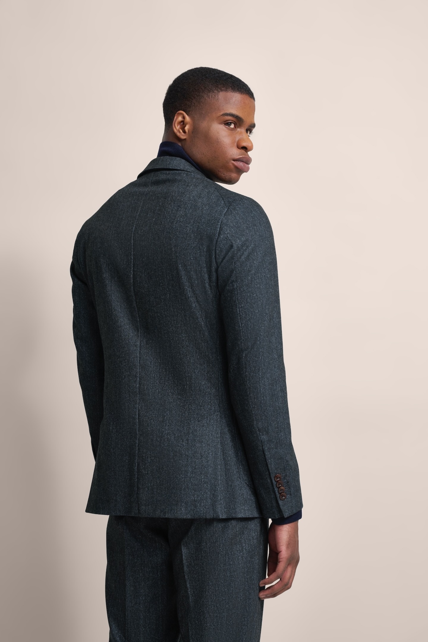 bugatti Sakko mit runden Schultern