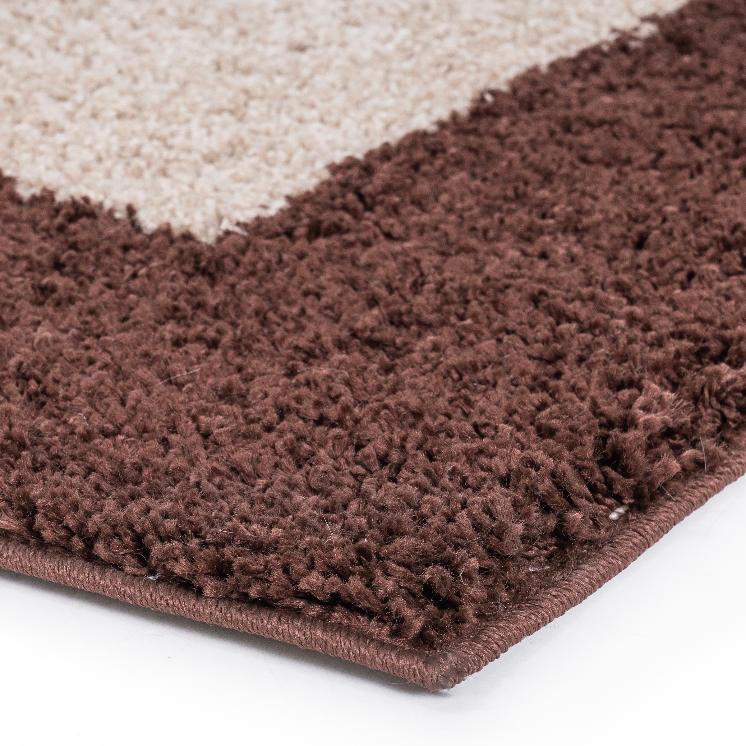 GOODproduct Hochflor-Teppich »Liams« rechteckig 30 mm Höhe mit Bordüre, besonders weich und kuschelig, Wohnzimmer, Schlafzimmer