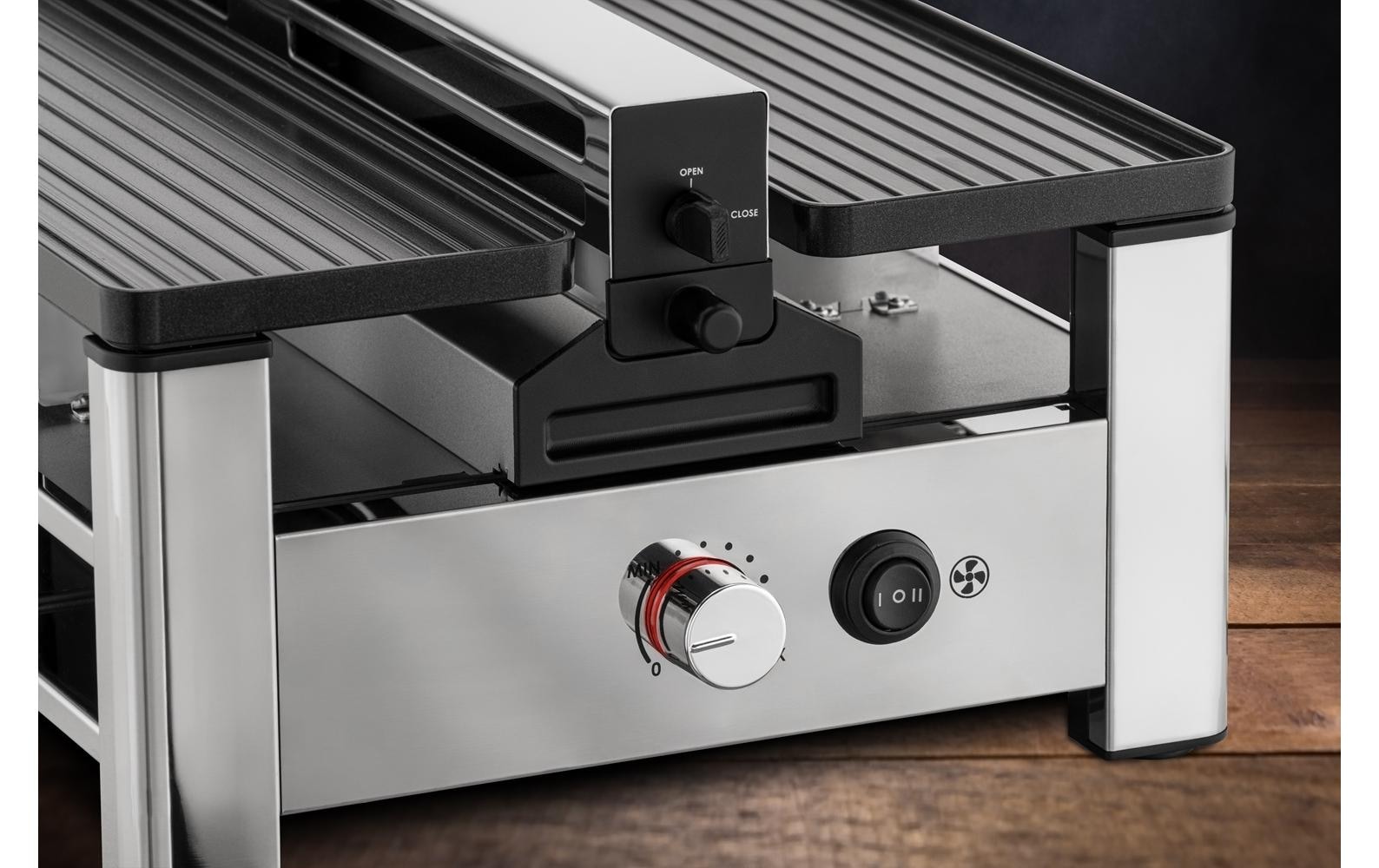 Trisa Raclette »Pure Melt 8 Personen« 8 cuis Raclettepfännchen 1.500 W