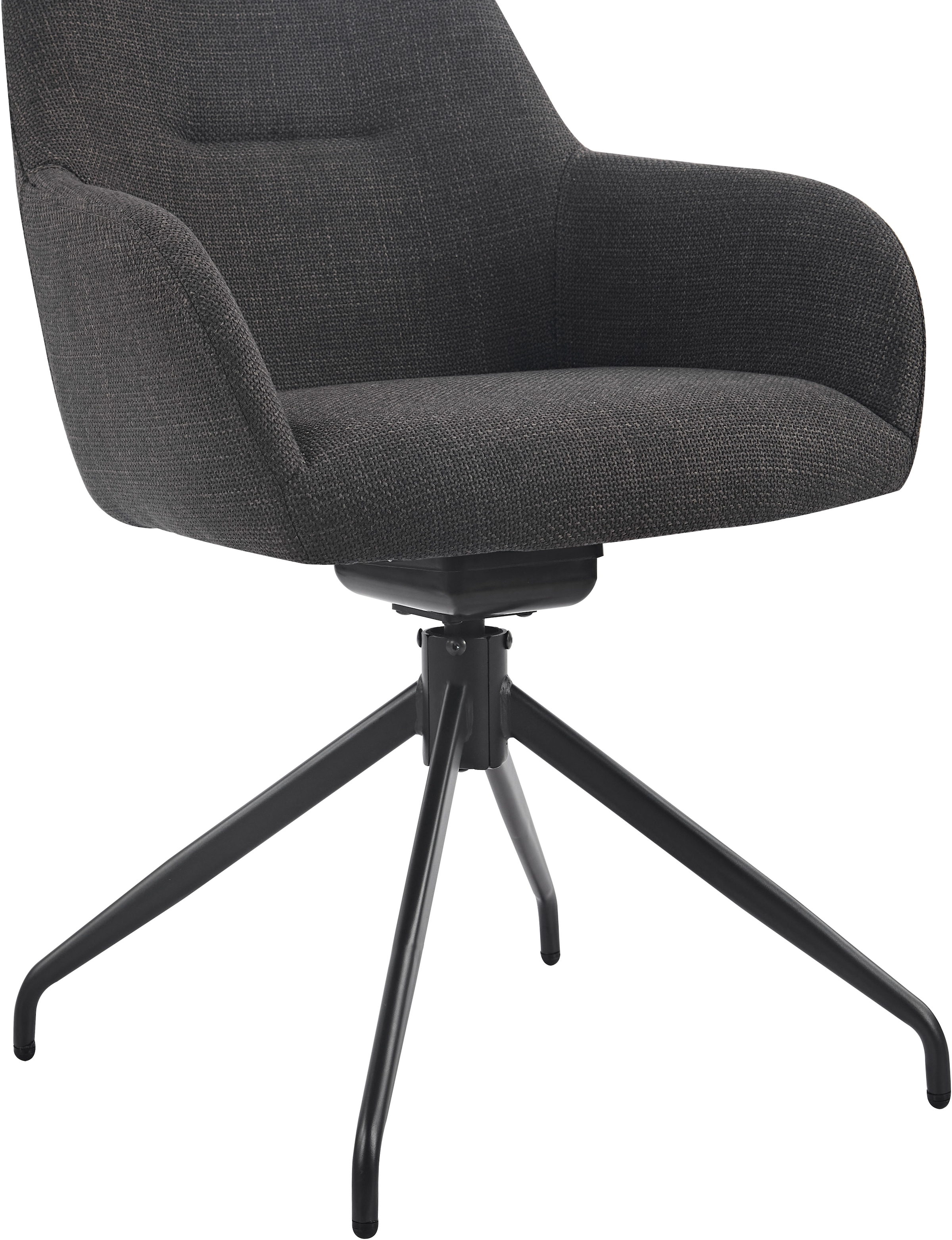 HELA Chaise avec accoudoirs »TRIEST« (Set) 1 cuisSessel, 360° drehbar, Gestell abgeknickt, Relaxfunktion, Armlehnen