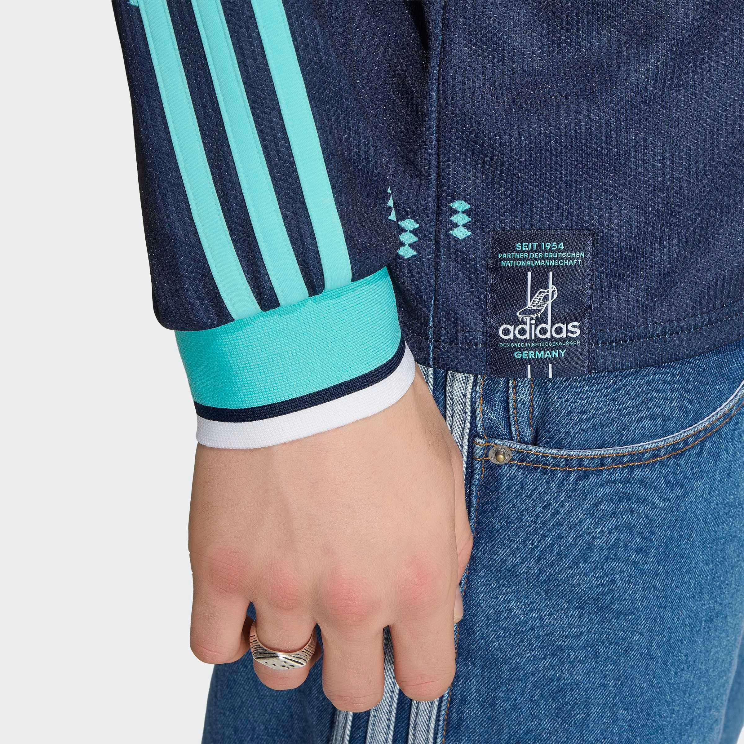 adidas Performance Maillot de foot »DFB A JSY L« avec encolure en V, technologie Climacool®, coupe ajustée