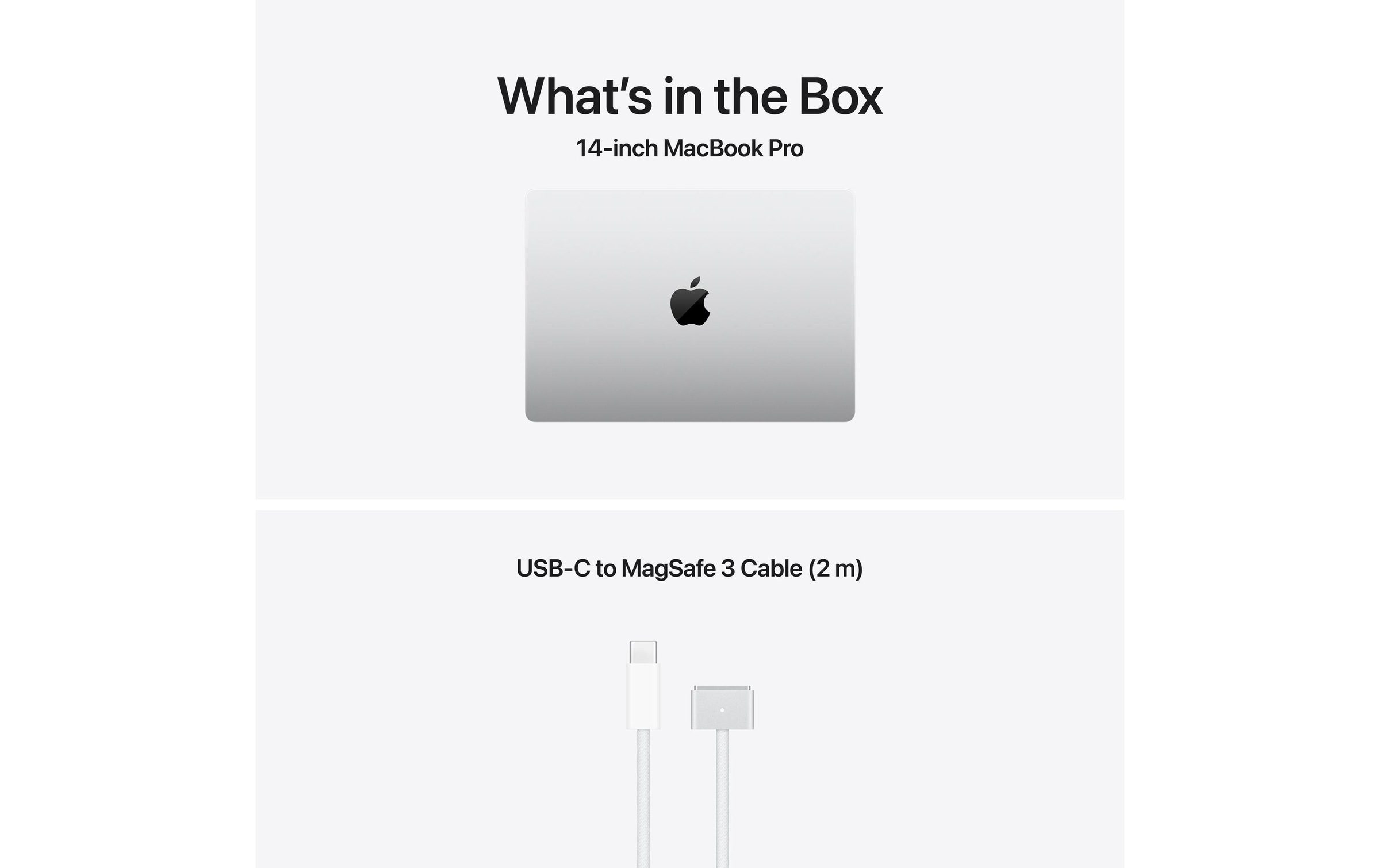 Apple Ordinateur portable »MacBook Pro 14 M5 Nano 2025 10C CPU/10C GPU/512GB/16GB« / 14,2 ″ Apple 512 GB SSD Fingerabdruckscanner