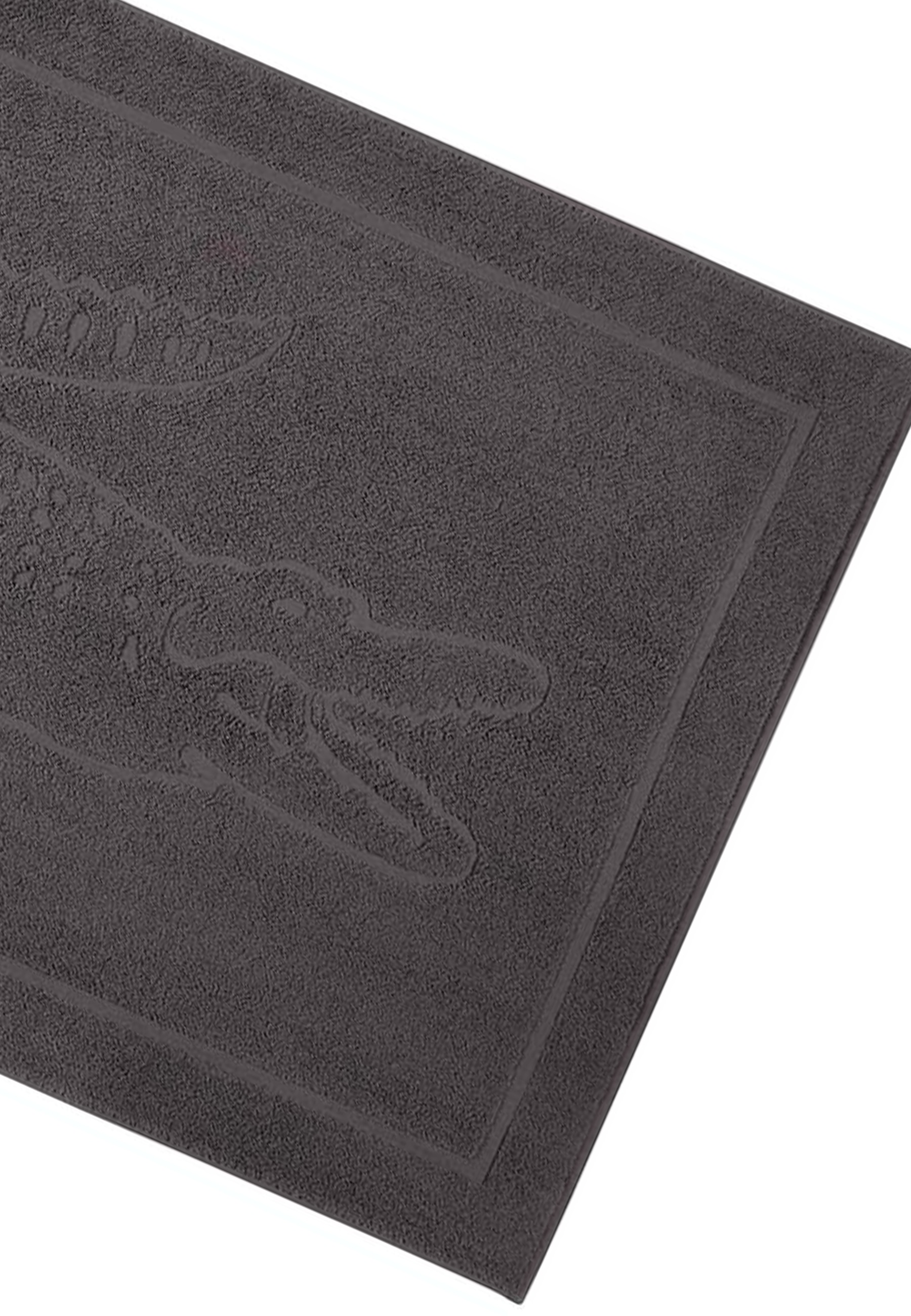 Lacoste Badematte »»LLACOSTE«« Höhe 20 mm schnell trocknend hochwertige Badematte in Grösse 55x80 cm