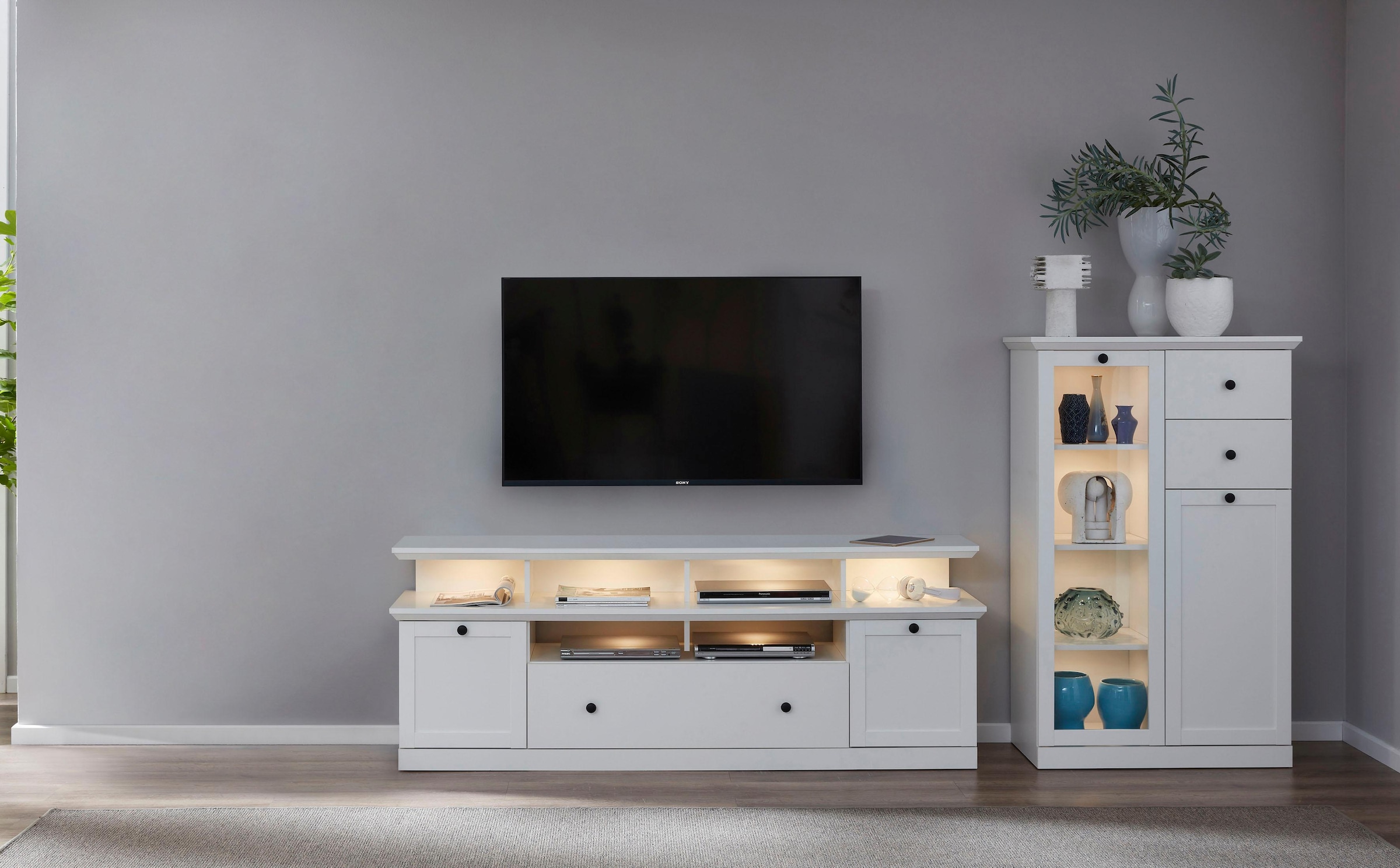 Home affaire Wohnwand »Örebro« Set, 4 Stk. tlg.