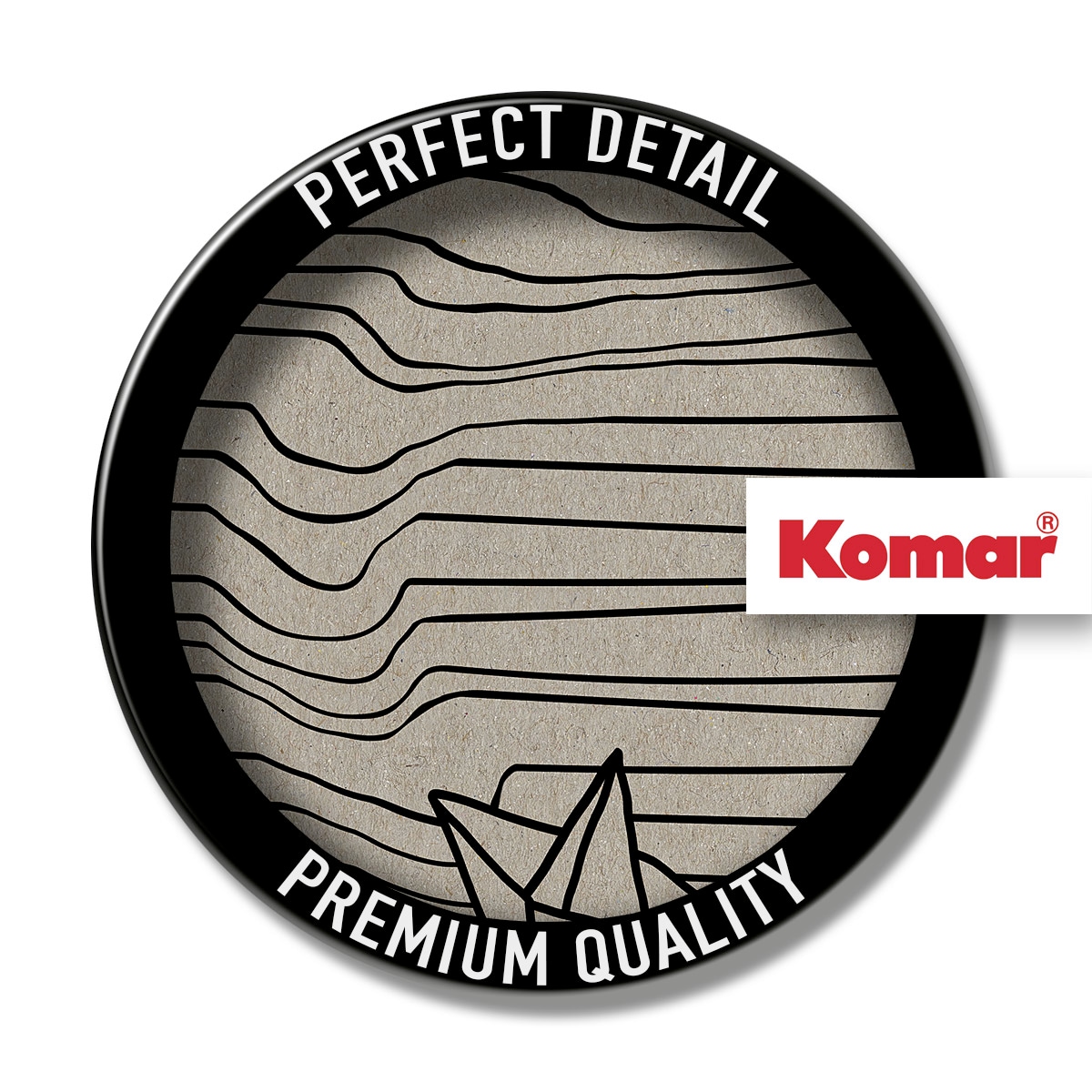 Komar Leinwandbild »Against the stream - Grösse 30 x 30 cm« Natur 1 Stk. tlg. Keilrahmenbild mi Echtholzrahmen