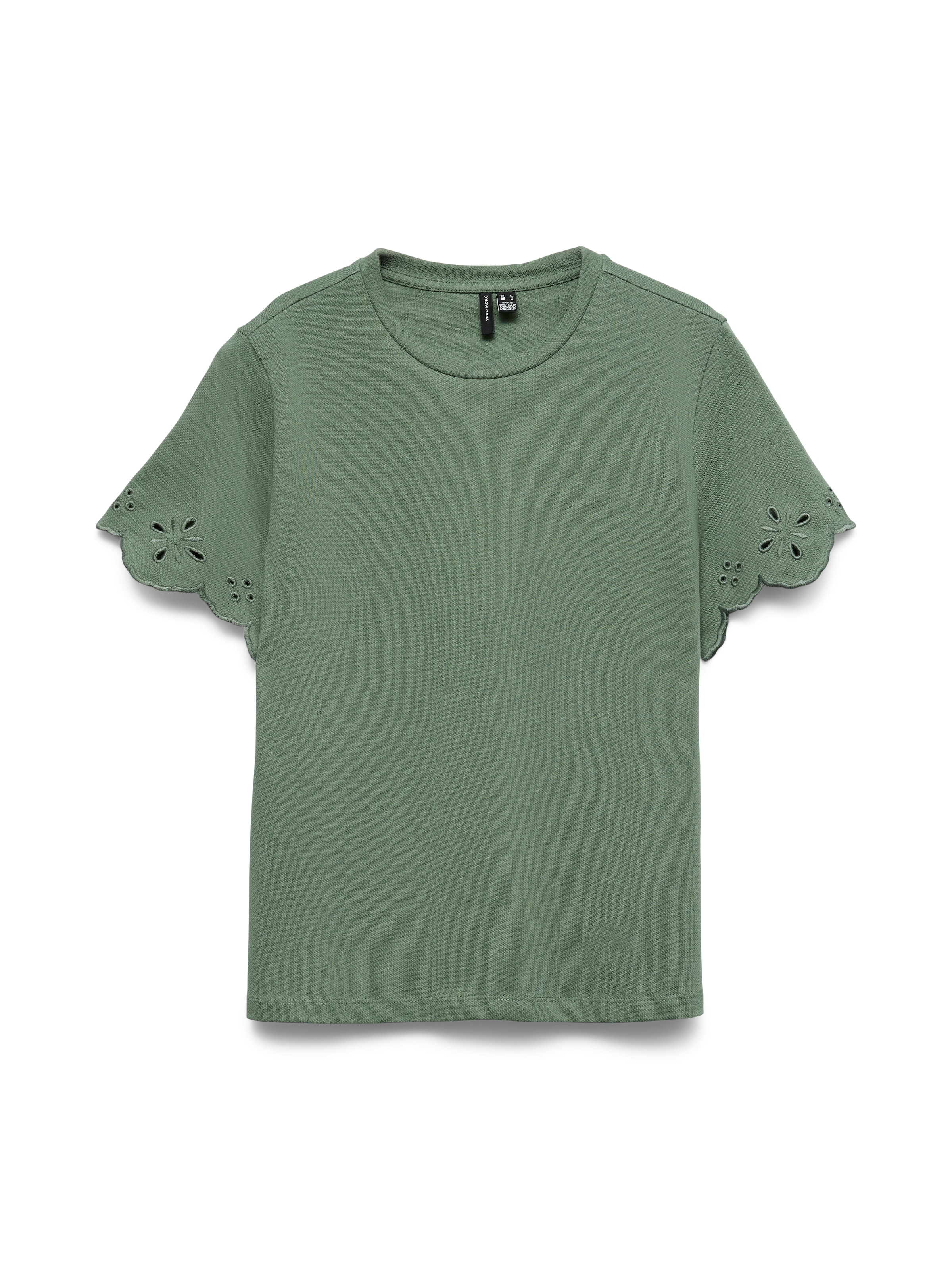 Vero Moda Kurzarmshirt »VMLOUISE SS TOP JRS« Baumwolle, regular fit