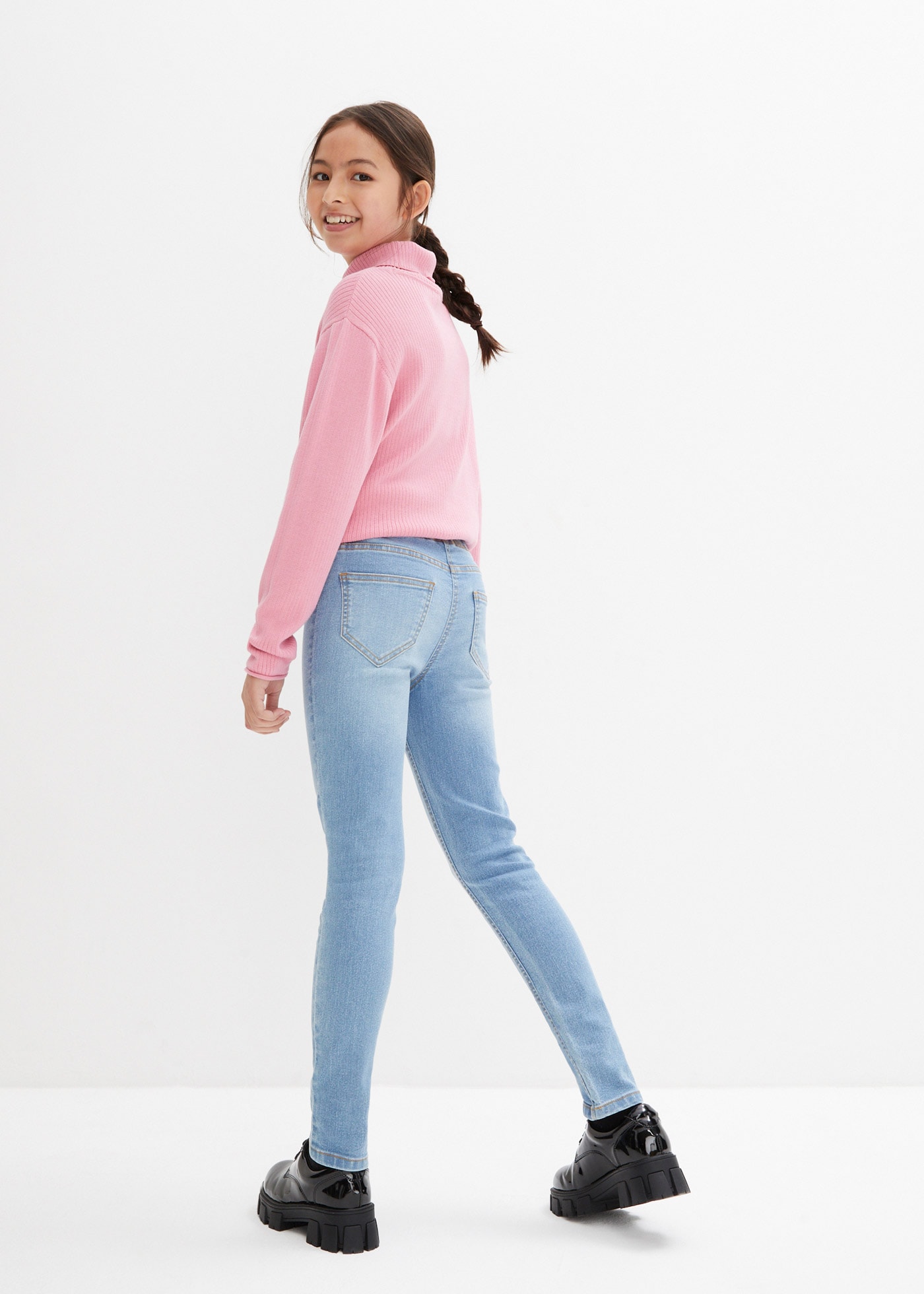 bonprix Jeggings en jeans, 2er Packung
