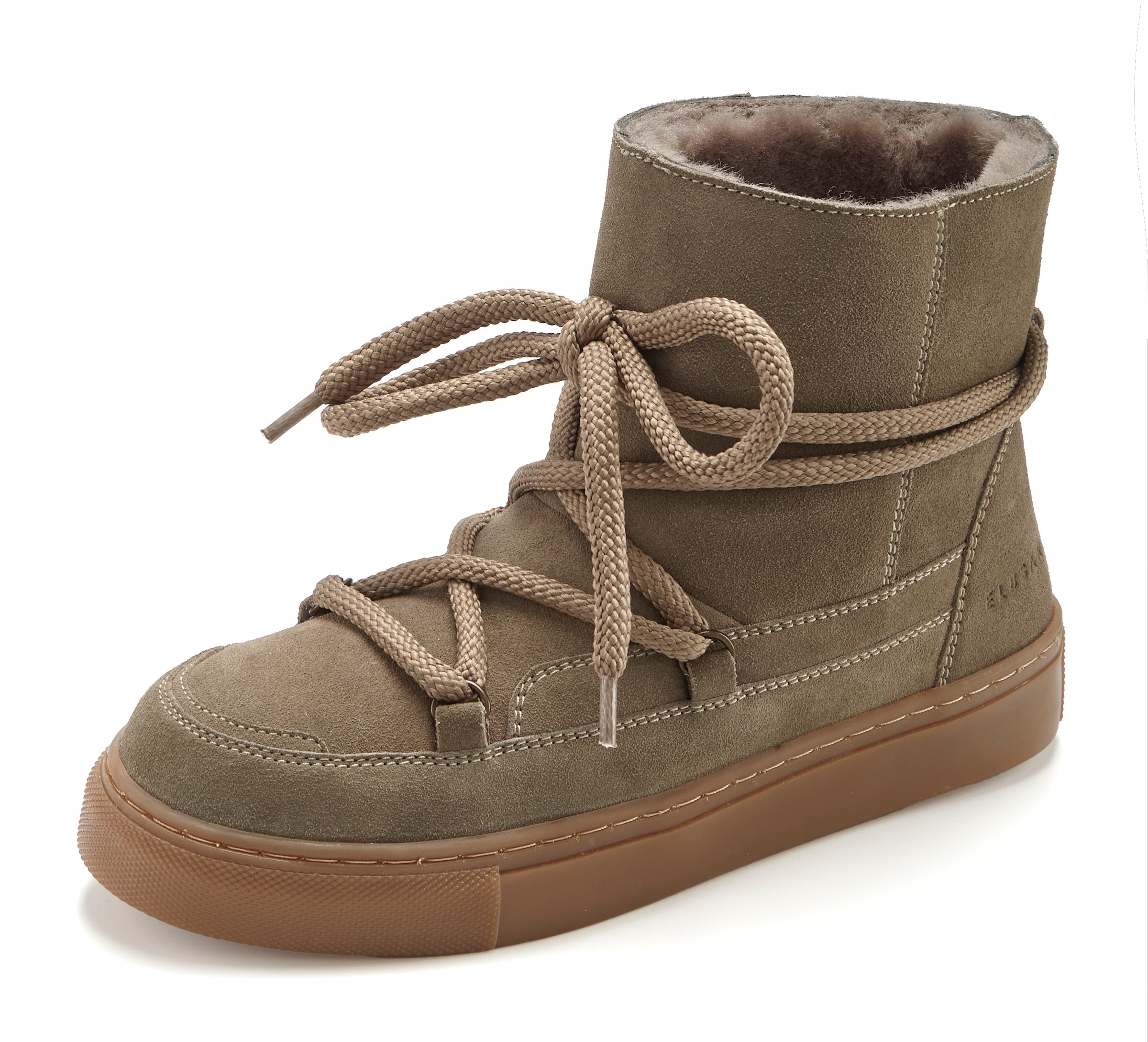 Elbsand Stiefelette »Boots, Winterstiefelette, Winterboots, Stiefel, Lederstiefelette«  aus Leder mit kuscheligem Lammfell