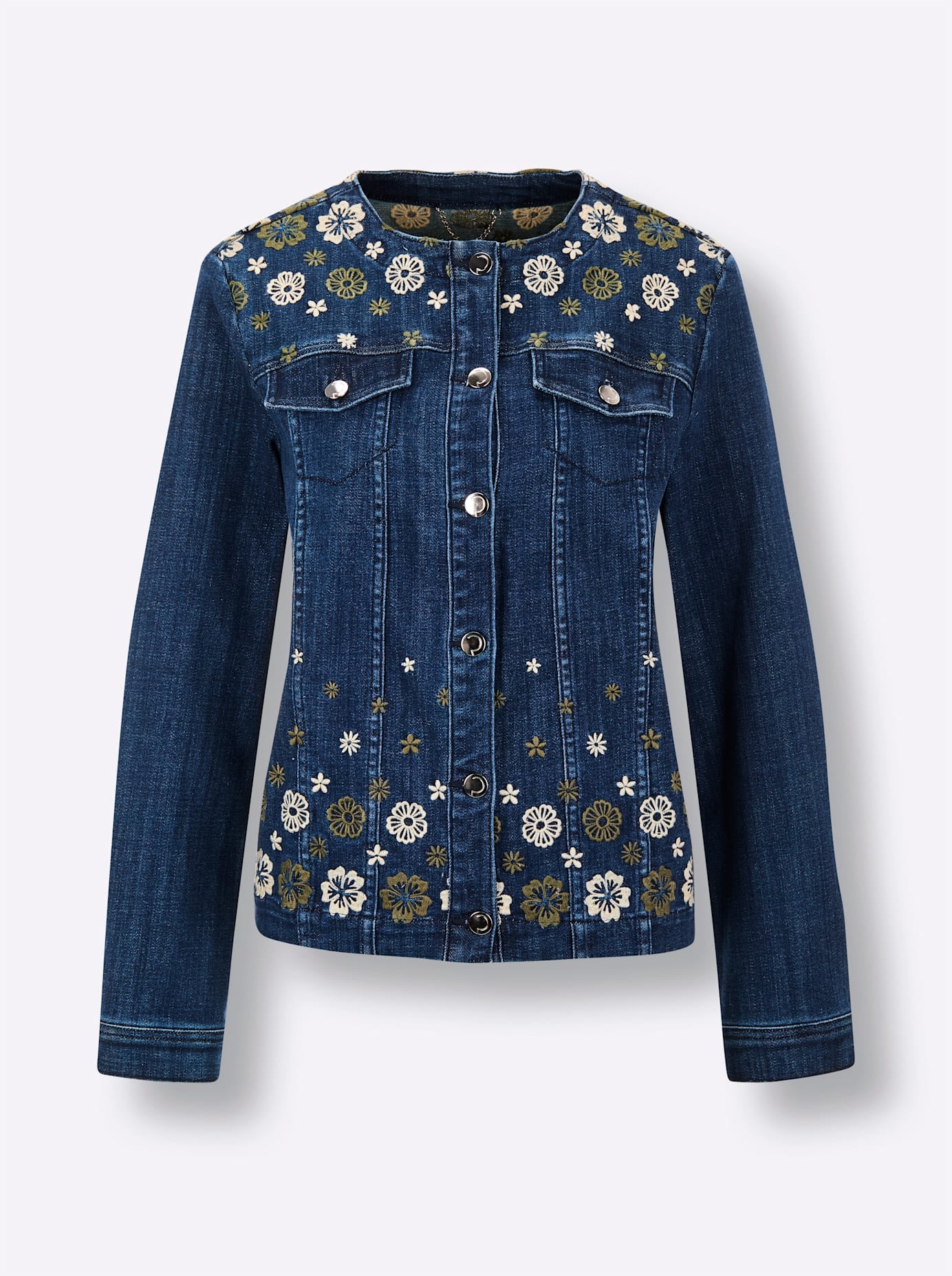 CREATION L PREMIUM Blazer en jean »Lyocell-Mix-Jeans-Blazer«