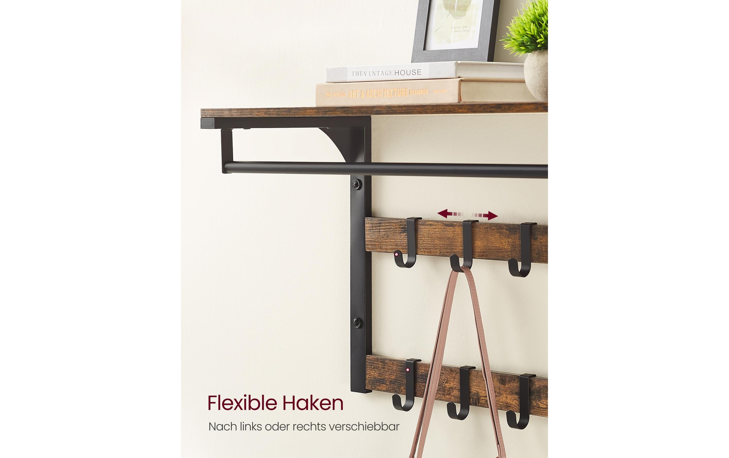 VASAGLE Étagère murale »mit Ablage«