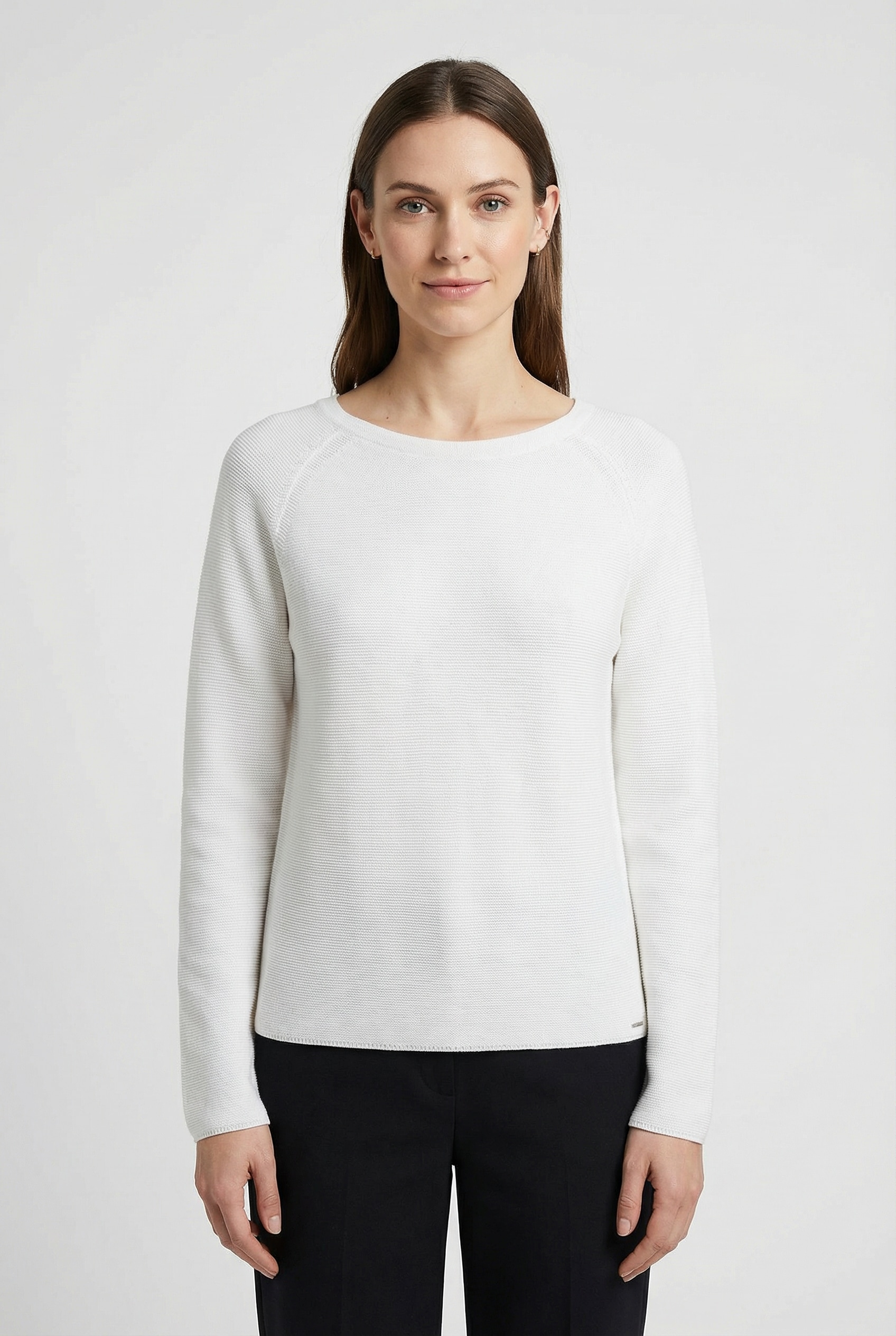 Cinque Pull en tricot »CIELLA_LS« Rundhalsausschnitt, Regular Fit