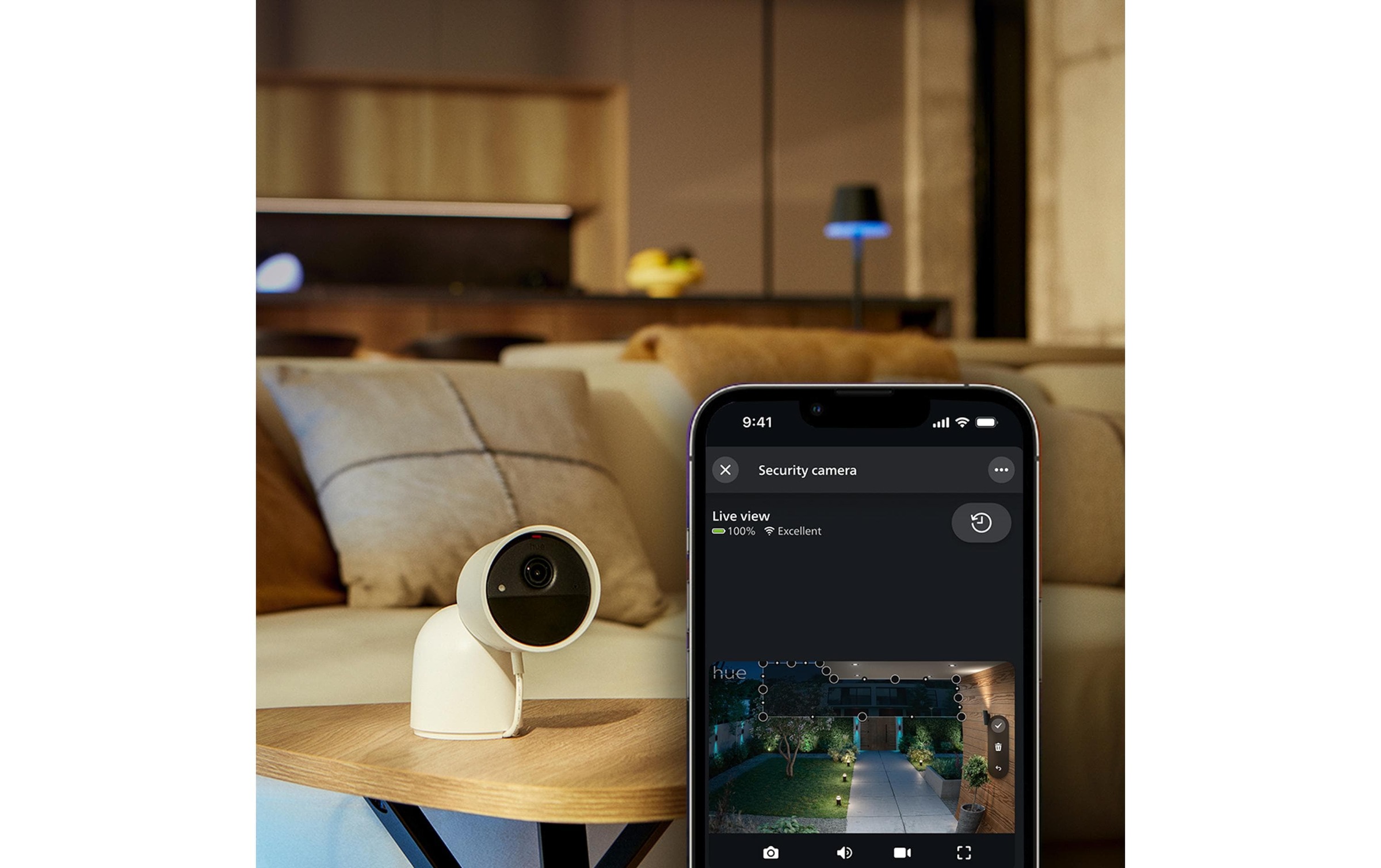   Überwachungskamera »Secure Kamera 2k Desktop« Innenbereich