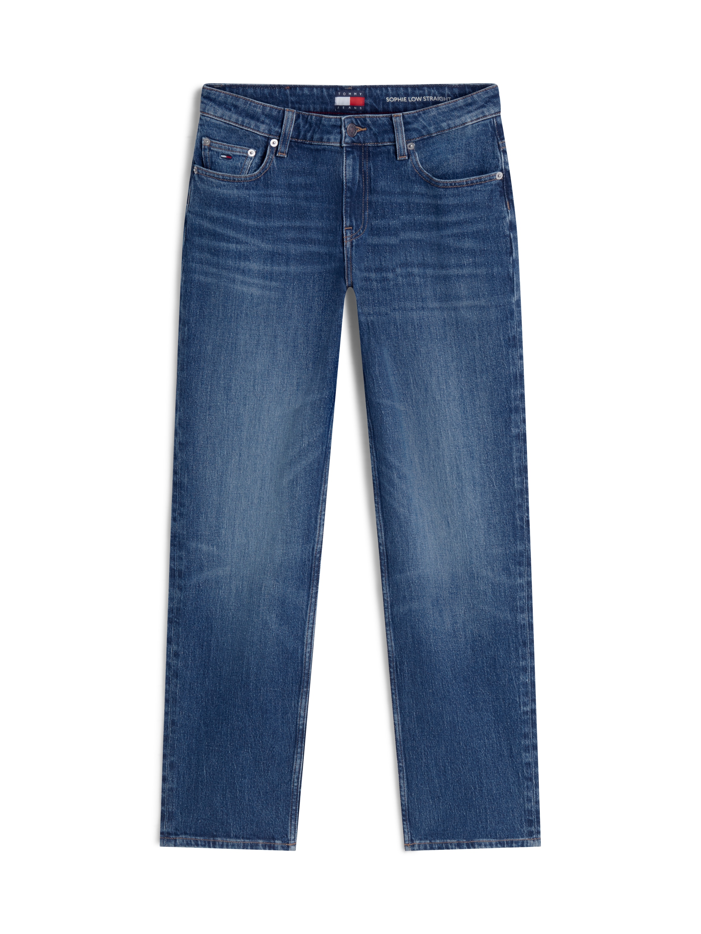 Tommy Jeans Jeans droit »SOPHIE LW STR BJ0155« Baumwollmischung, low waist