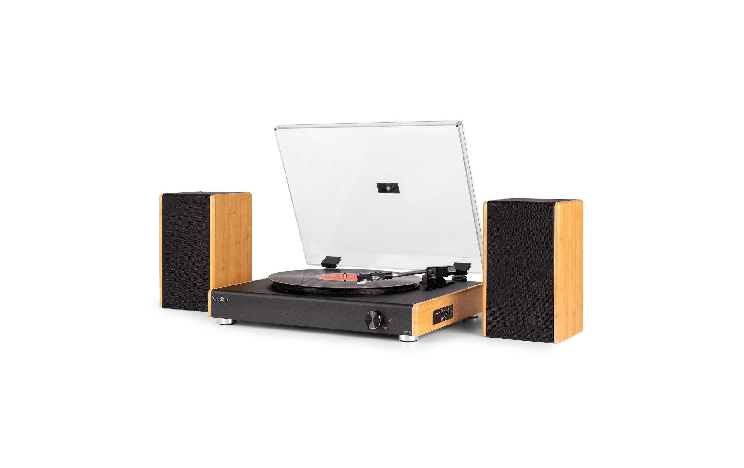 AUDIZIO Tourne-disques »RP335BB mit Lautsprecher, bambus«