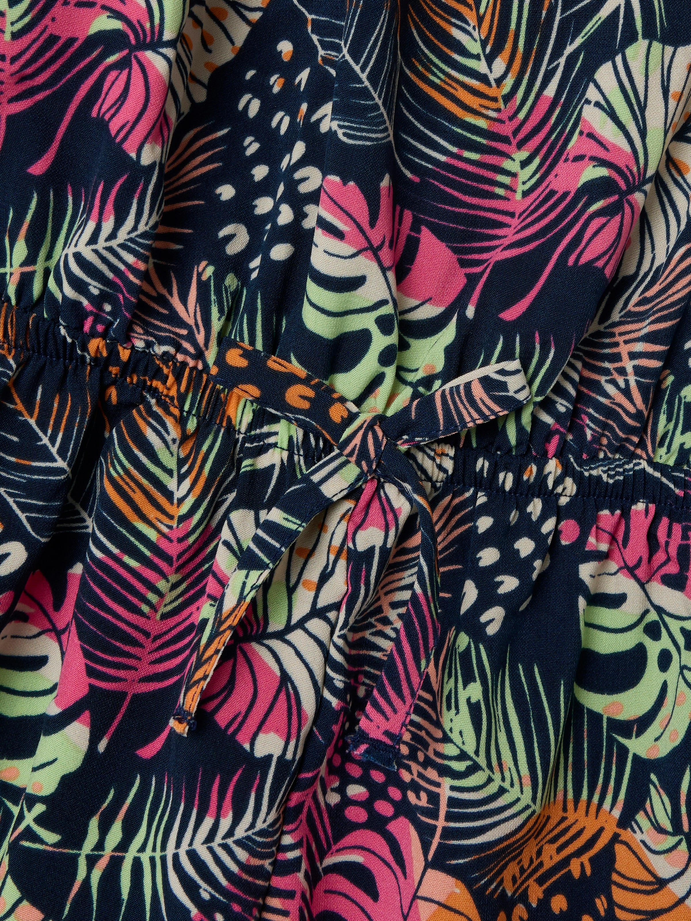 Name It Combinaison courte »NKFVINAYA  PLAYSUIT FFF« Kunstfaser, elastischer Bund, Allover-Druck