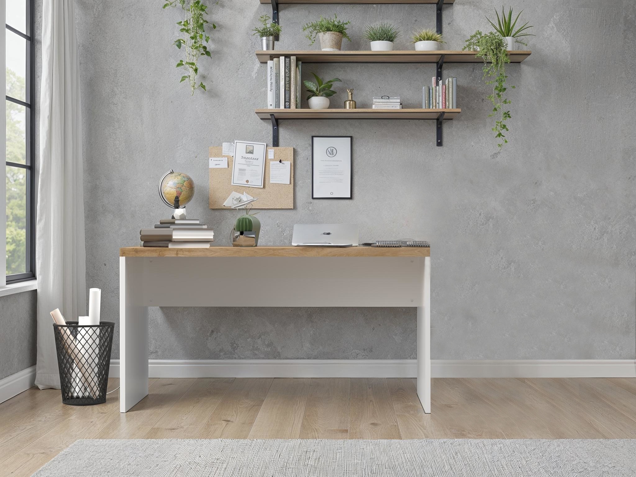 GOODproduct Schreibtisch »Easy, Computertisch – 38 mm Platte, perfekt fürs Büro & Homeoffice« Breite 138 cm, in 2 Grössen, optional erweiterbar