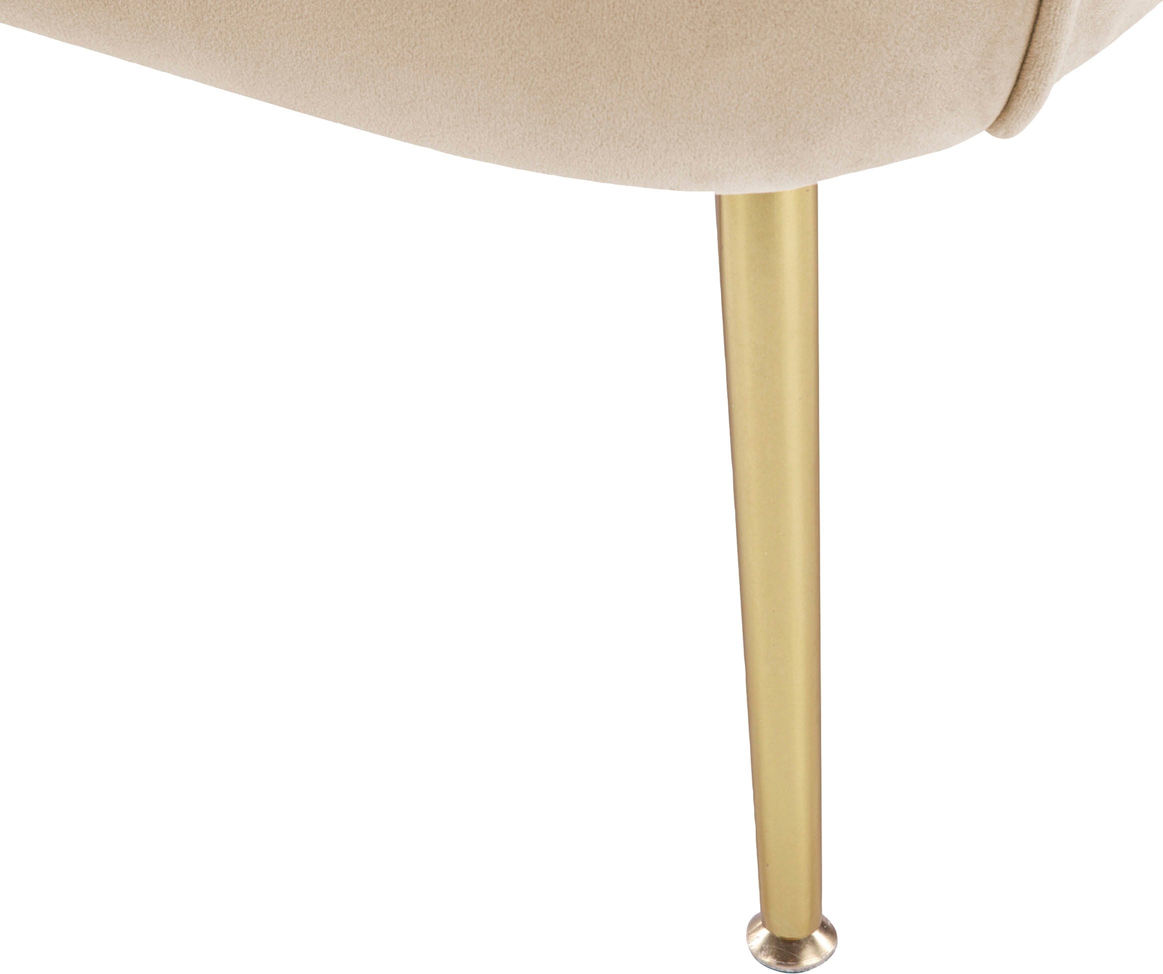 Kayoom Fauteuil »Poola 100, gemütlicher Cocktail-Sessel, edler Samtbezug« 1 cuis tlg. samtweich, gesteppt, gemütlich, tiefe Sitzhöhe von 79cm