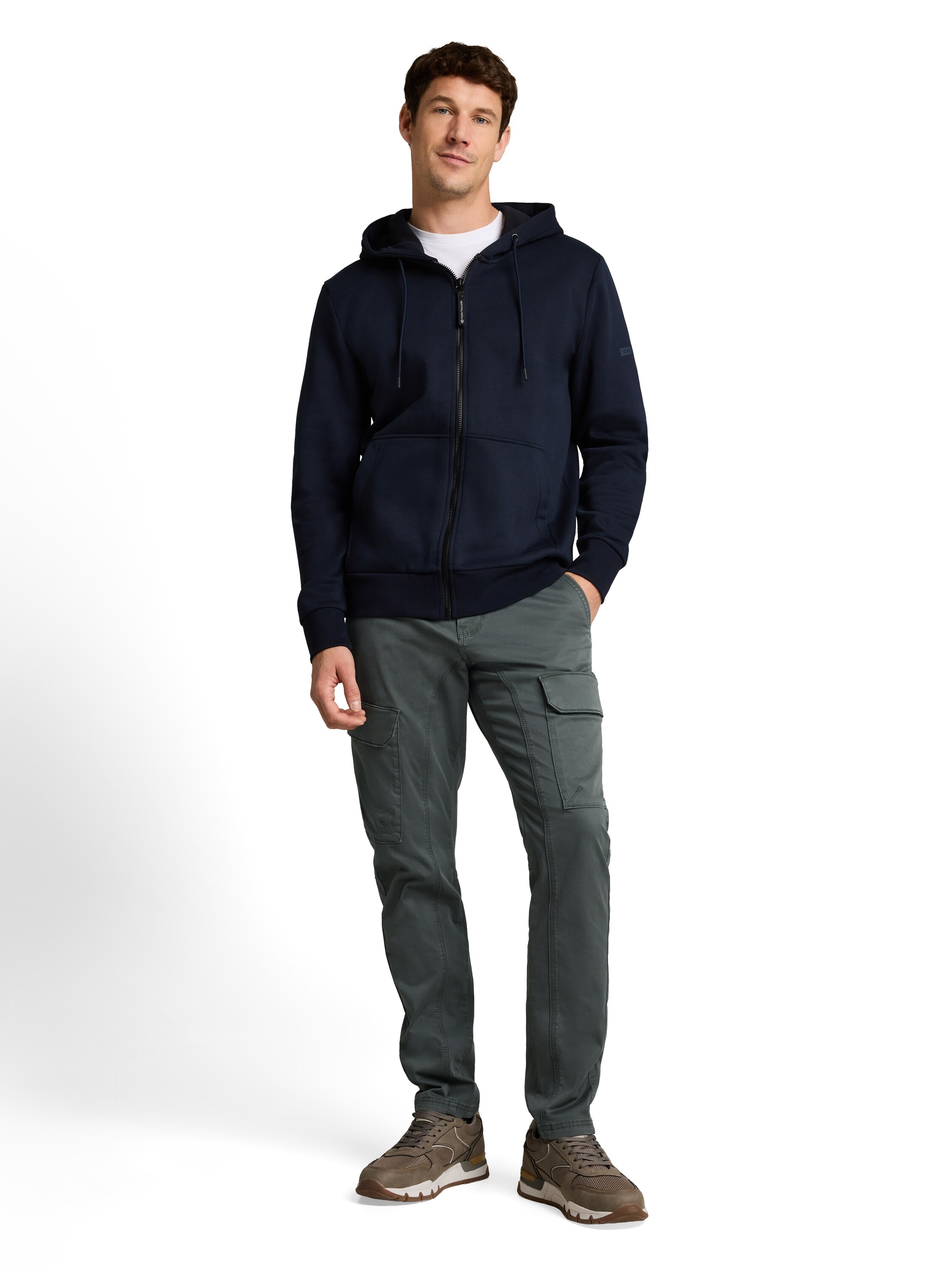 TOM TAILOR Pantalon cargo  avec stretch