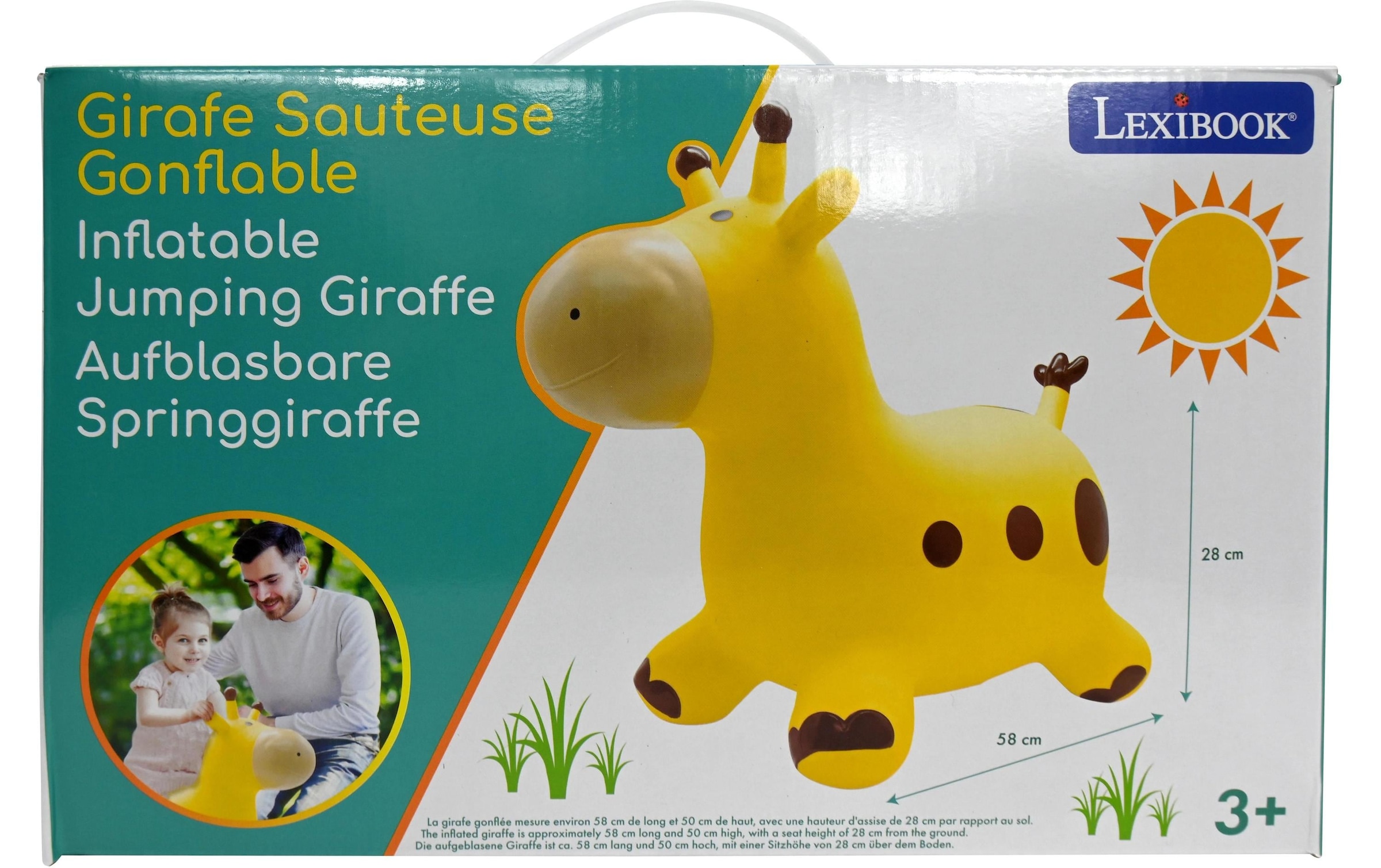 Lexibook® Animal gonflable »Giraffe«