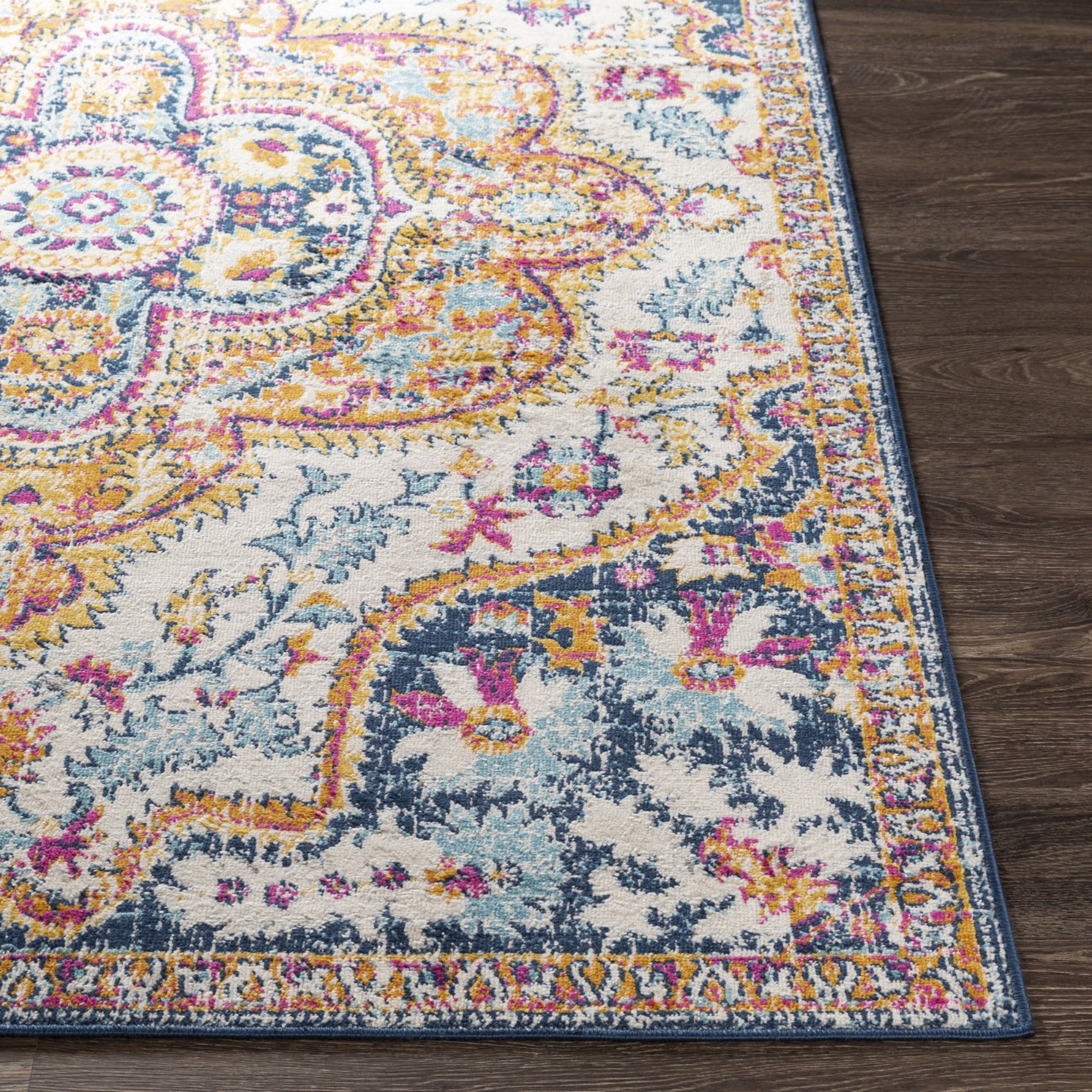 Livabliss Tapis »AMBATO« Rectangulaire 10 mm Höhe tapis vintage orientale style bohème