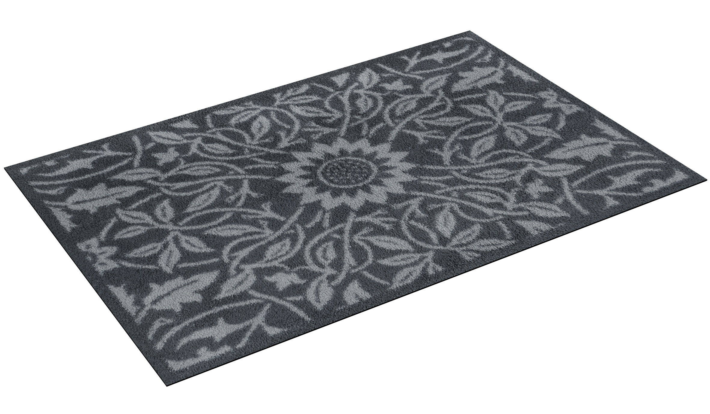 Turtle Mat Tapis de sol »St James Ceiling Grey« Rectangulaire 9 mm Höhe