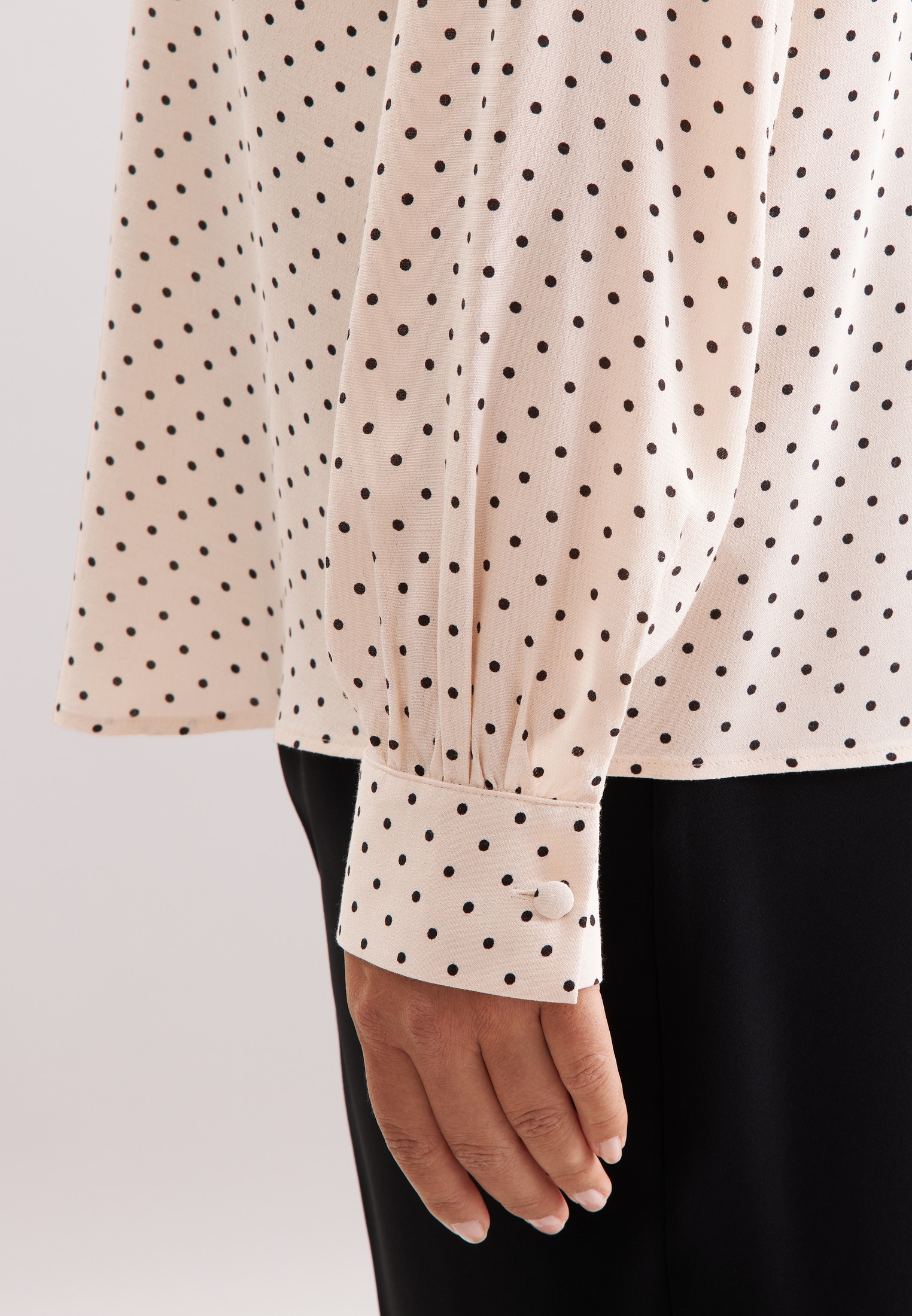 seidensticker Klassische Bluse »Schwarze Rose« 1/1 Druck