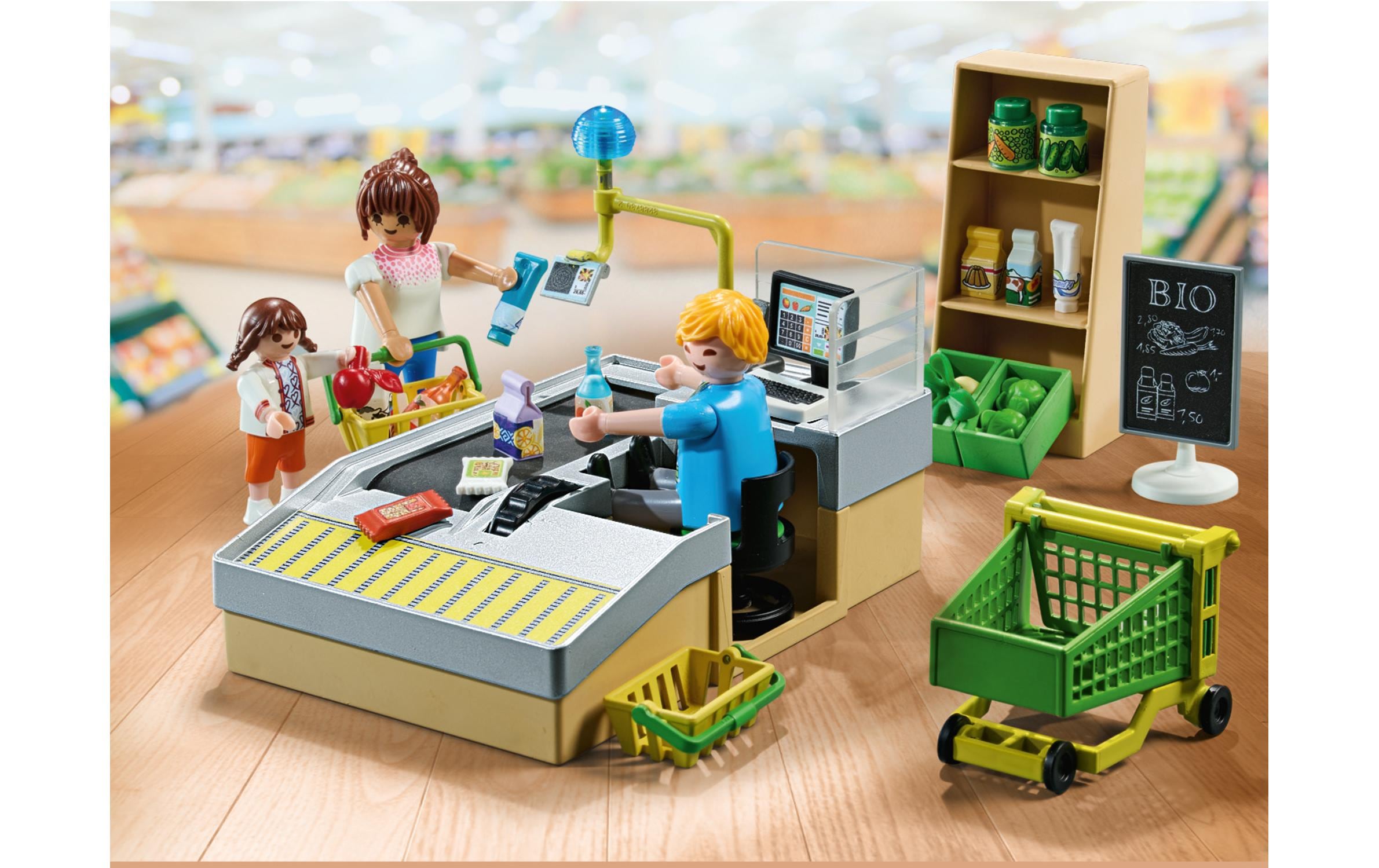 Playmobil® Spielbausteine »My Life Bio-Supermarkt 71648«
