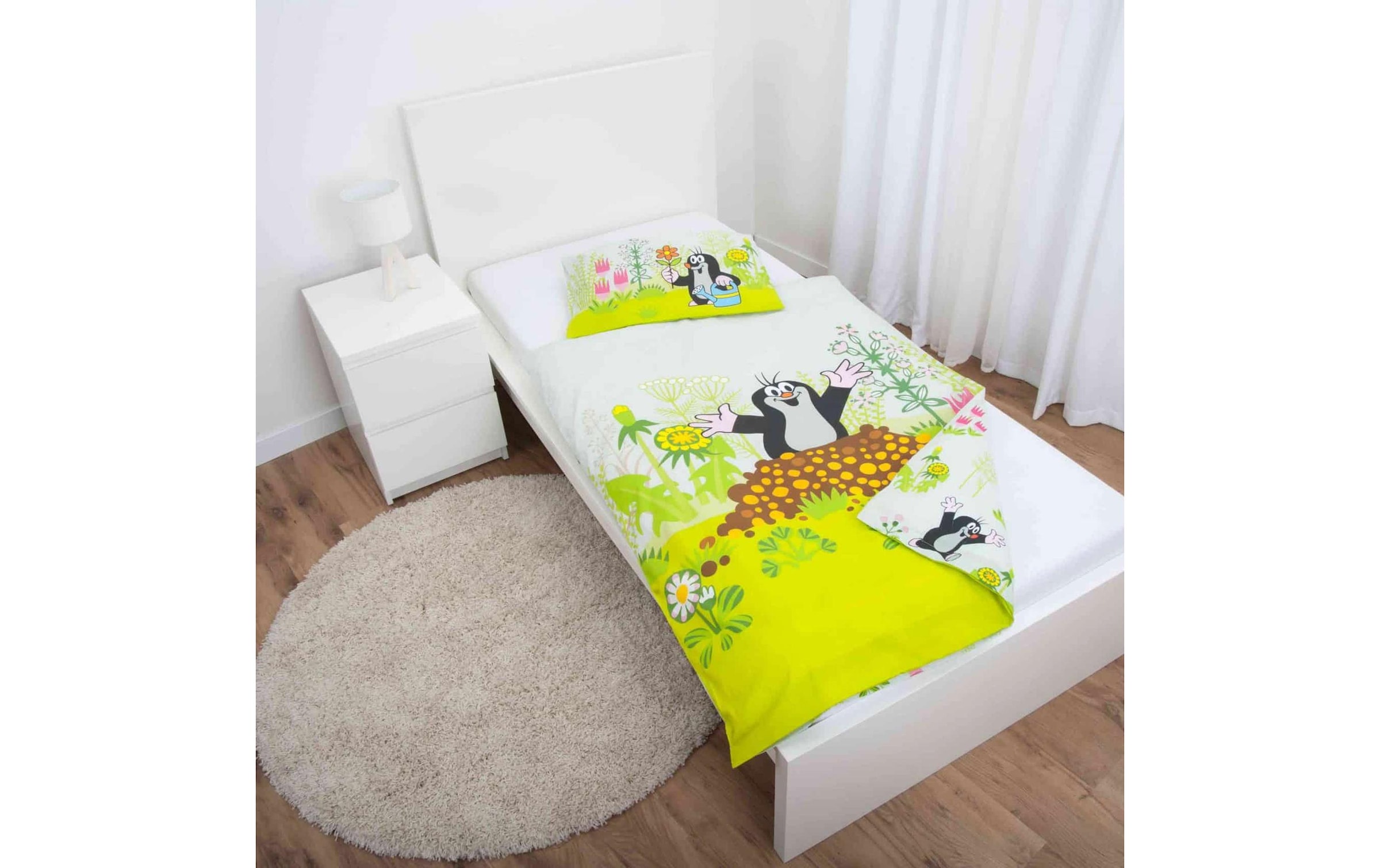 Herding Kinderbettwäsche »Der kleine Maulwurf« 2 und Freunde
