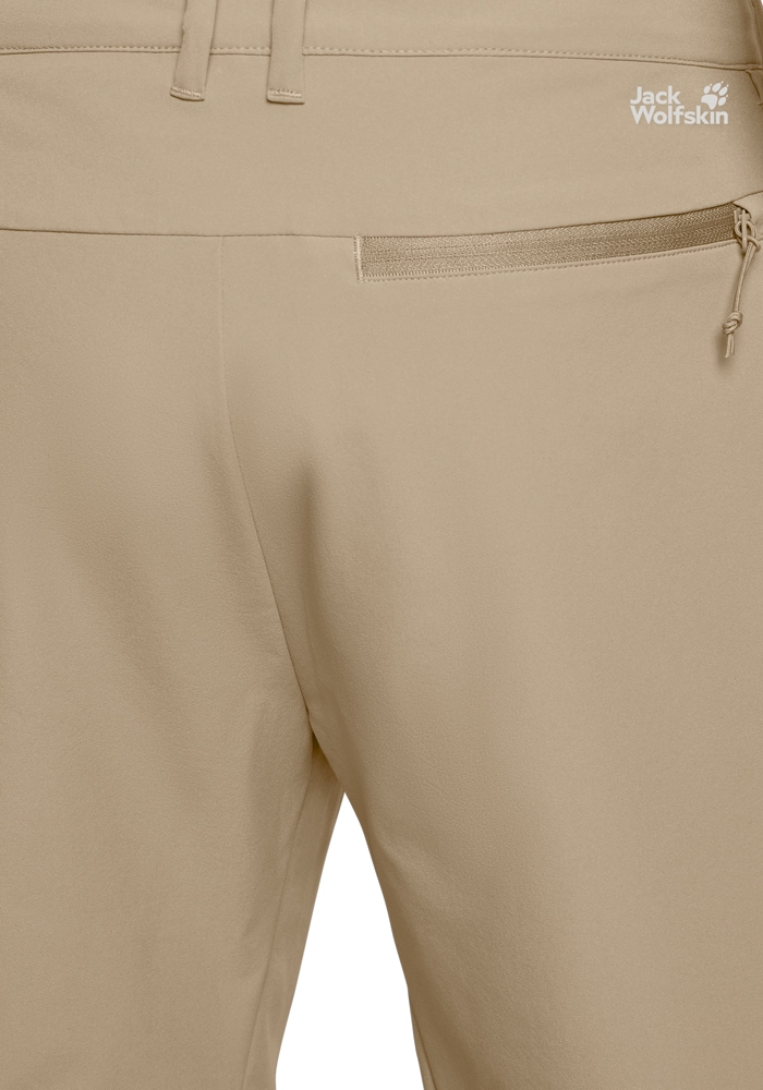 Jack Wolfskin Zip-off-Hose »PICO TRAIL ZIP OFF PANTS M«  Atmungsaktiv, schnell trocknend, wasserabweisend, zwei Tragevarianten