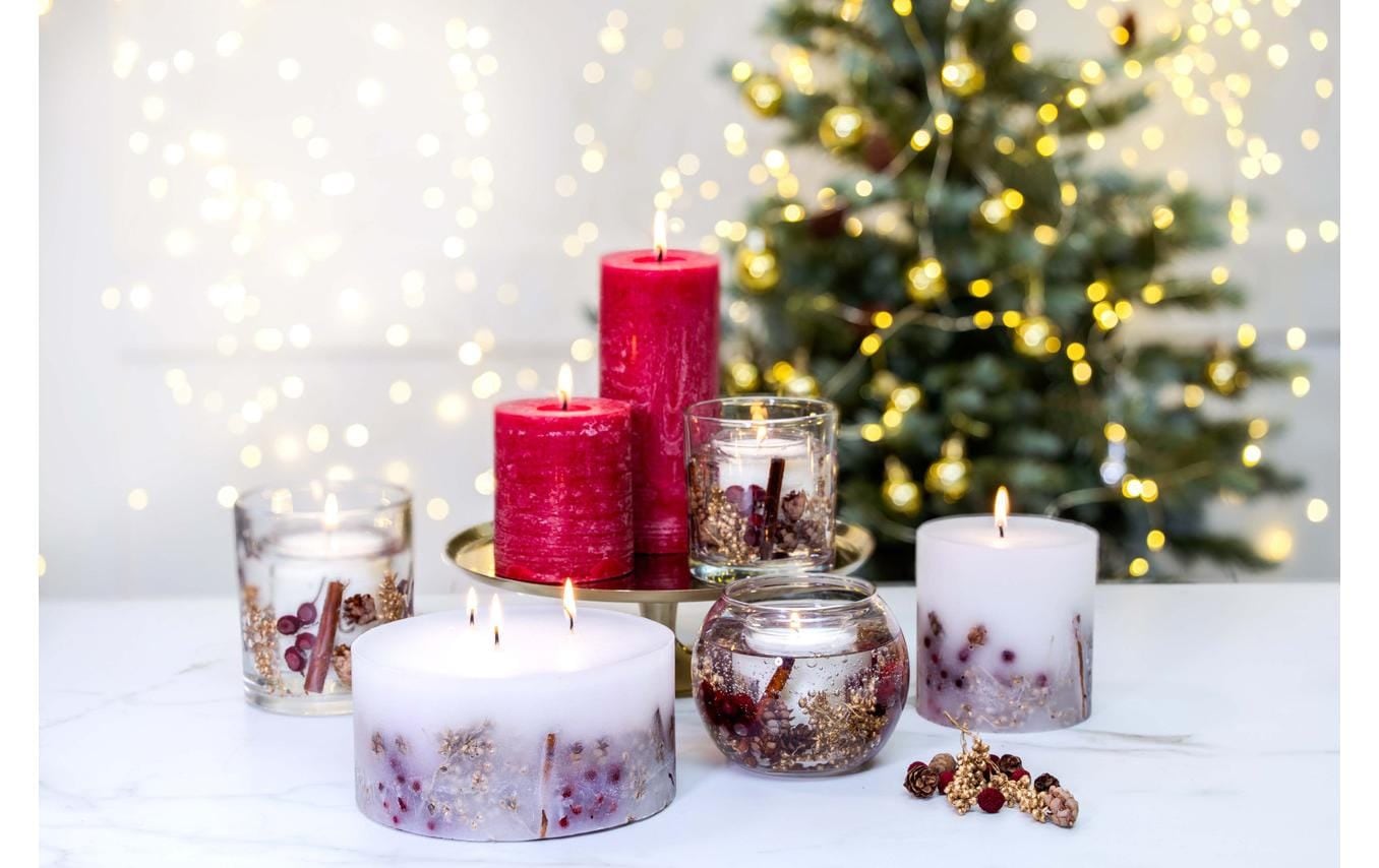 Stoneglow Duftkerze »Cosy Vibes rund«