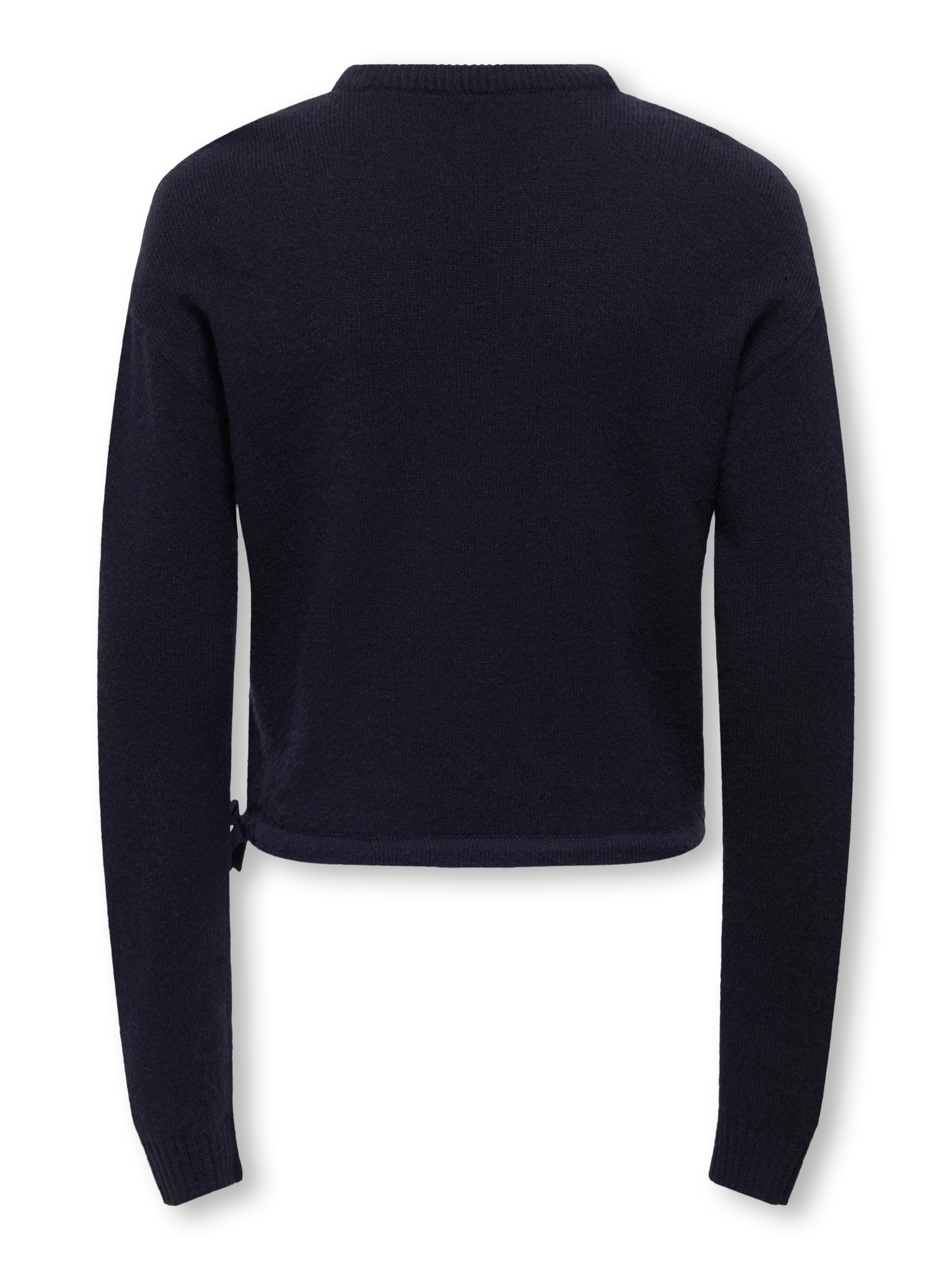 KIDS ONLY Strickpullover »KOGKATIA LS TEXT O-NECK CP KNT«