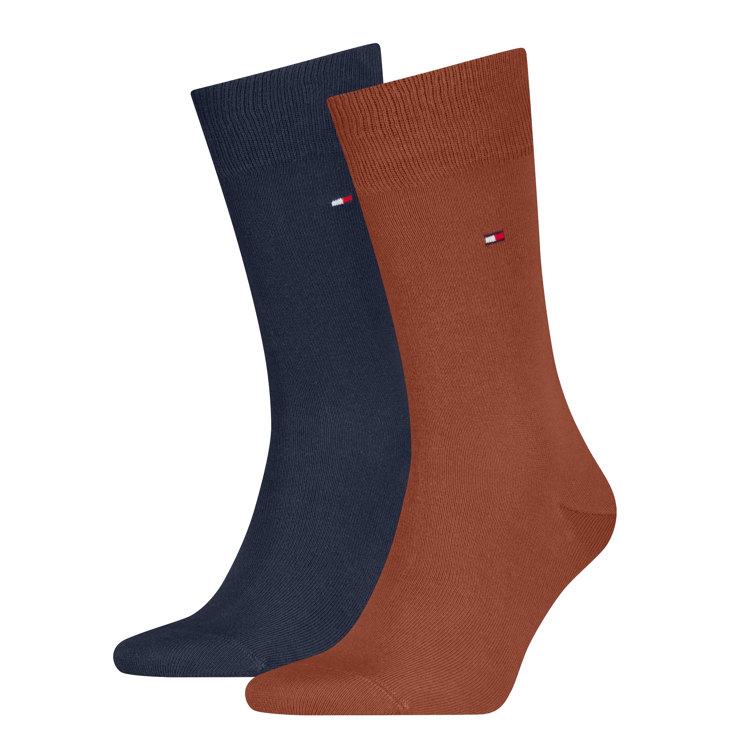 Tommy Hilfiger Chaussettes »TH MEN SOCK CLASSIC 2P« 2 paires,  avec logo drapeau tricoté