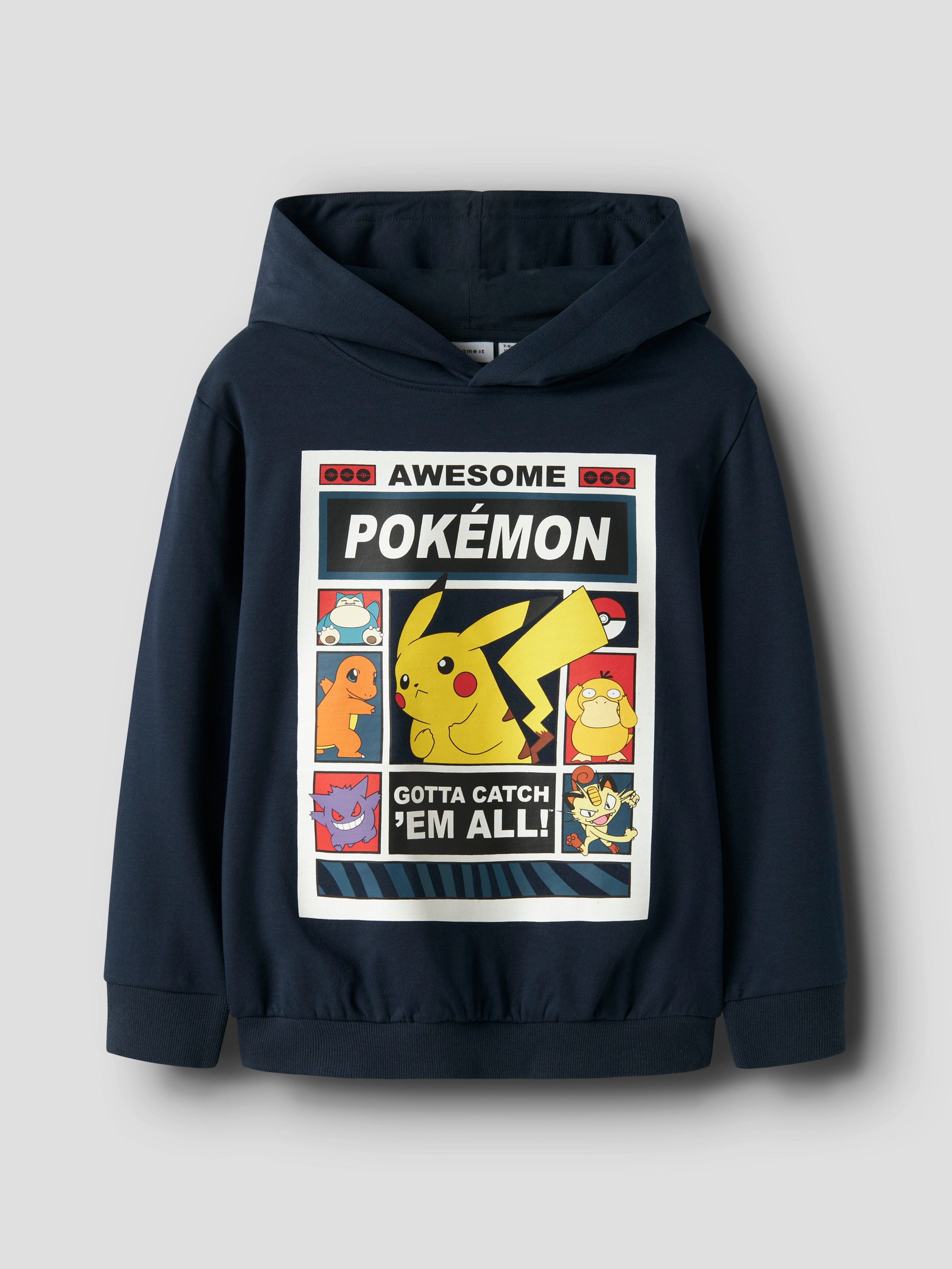 Name It Sweat à capuche »NKMDU POKEMON NREG SWE WH BRU NOOS SKY«
