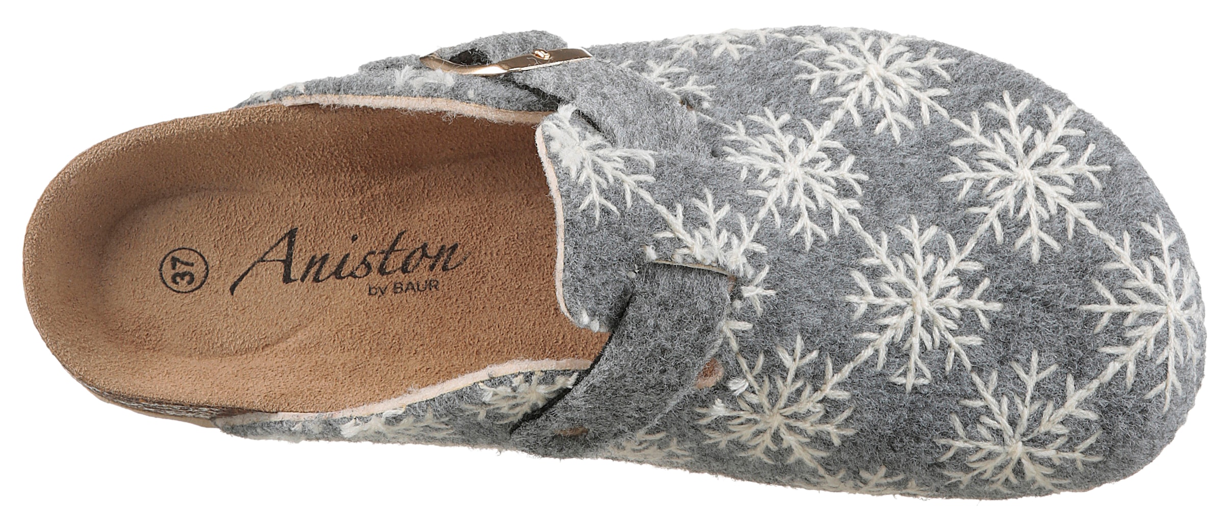 Aniston SHOES Clog  Clog, Hausschuh, Homeslipper, verstellbare Schnalle