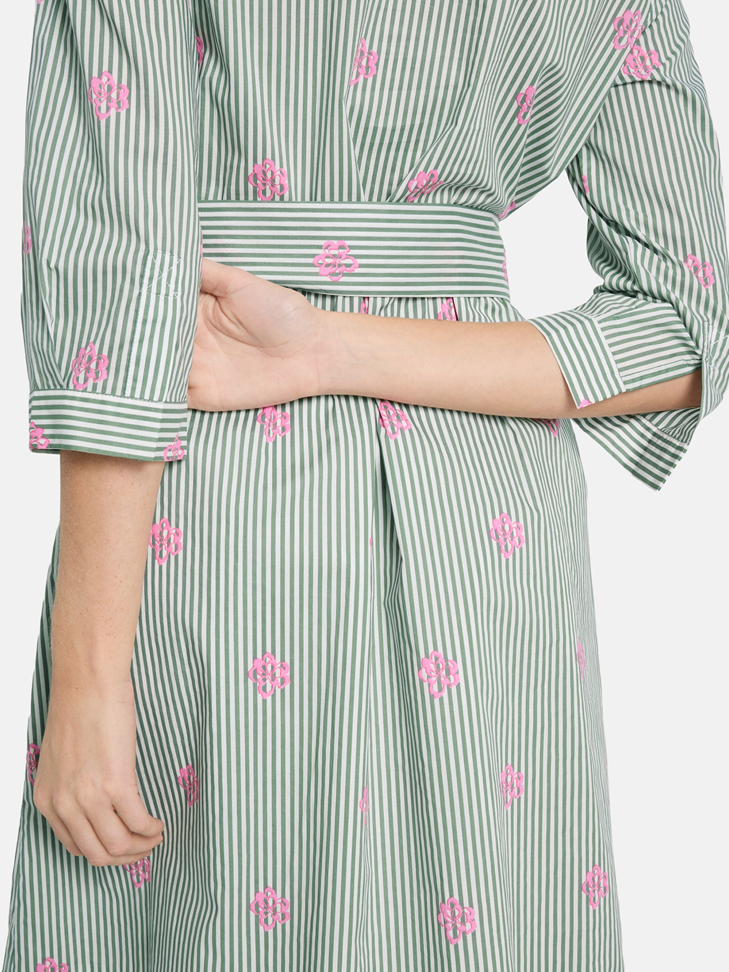 Lieblingsstück Robe chemisier »RolaL« in Midi-Länge, kontrastfarbene Details