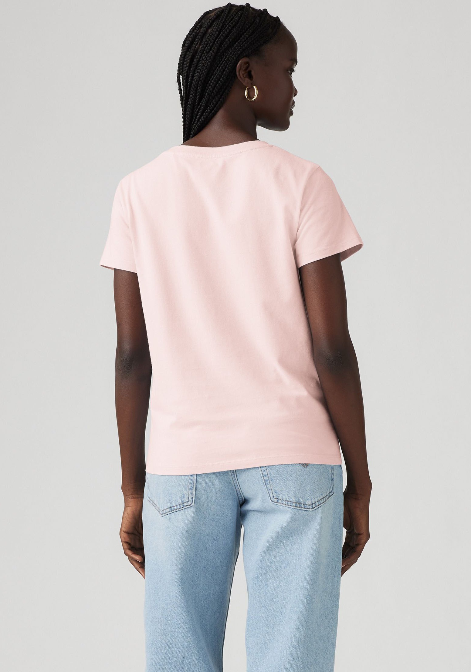 Levi's® T-shirt en V »Perfect Tee« avec petit logo Batwing