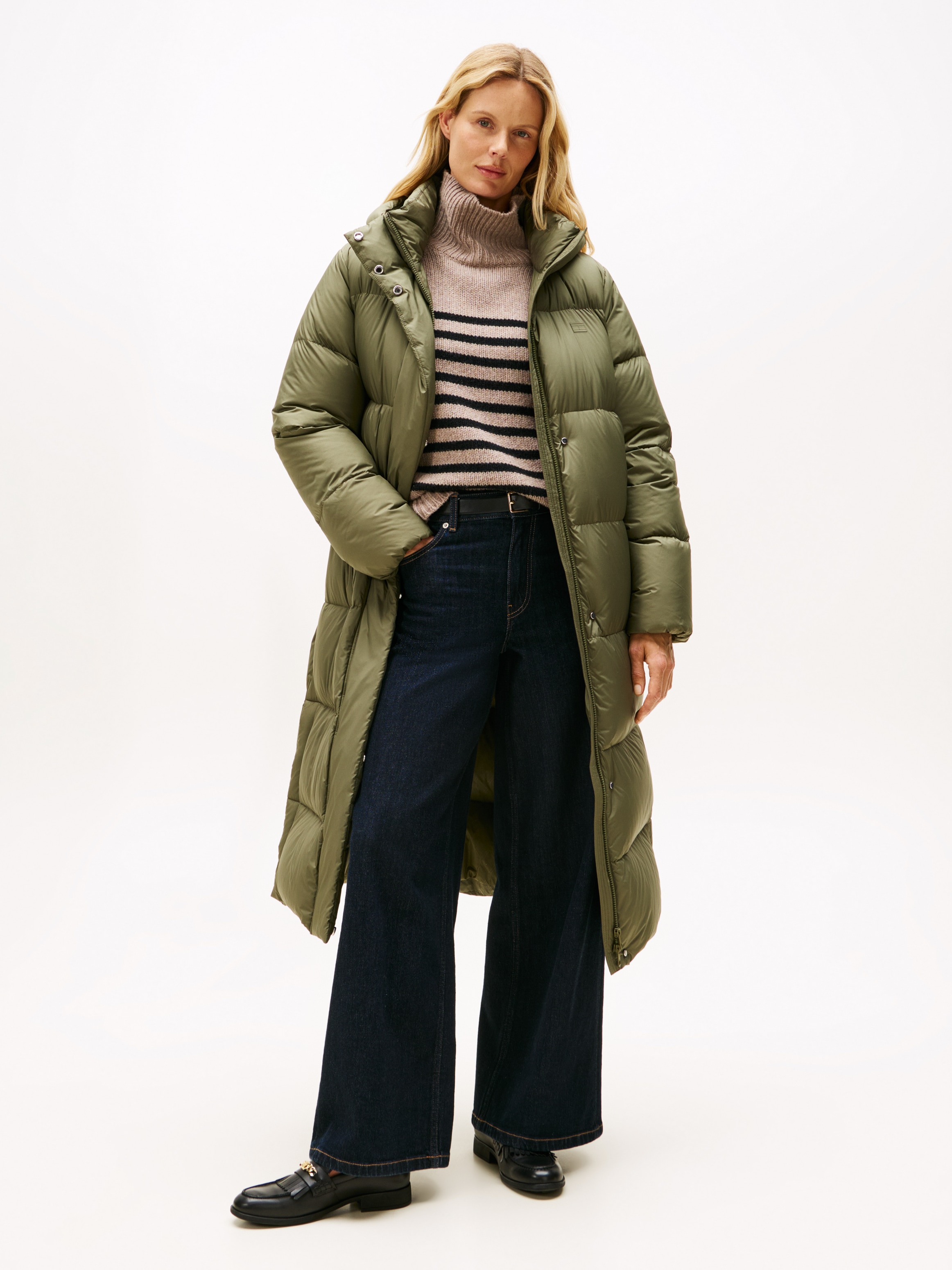 Tommy Hilfiger Manteau en duvet »MODERN DOWN REG MAXI COAT« mit wärmenden Daunen gefüttert
