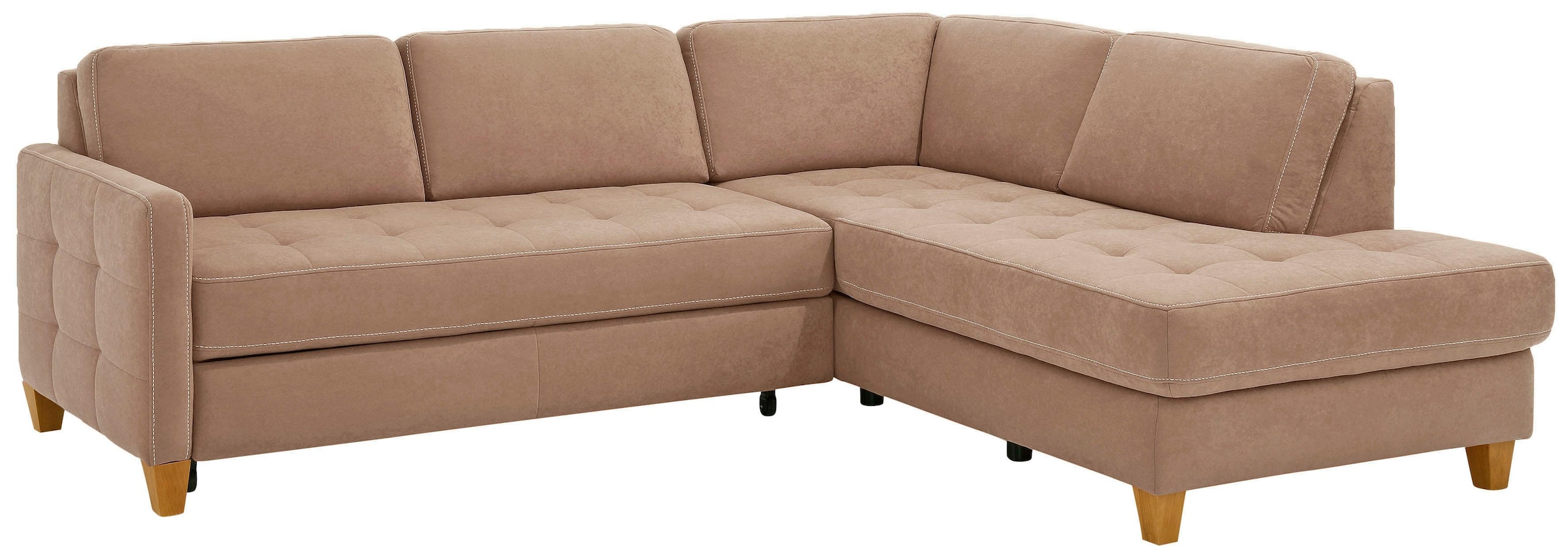 Home affaire Ecksofa »Earl L-Form« wahlweise auch mit Bettfunktion oder Bettfunktion mit Bettkasten