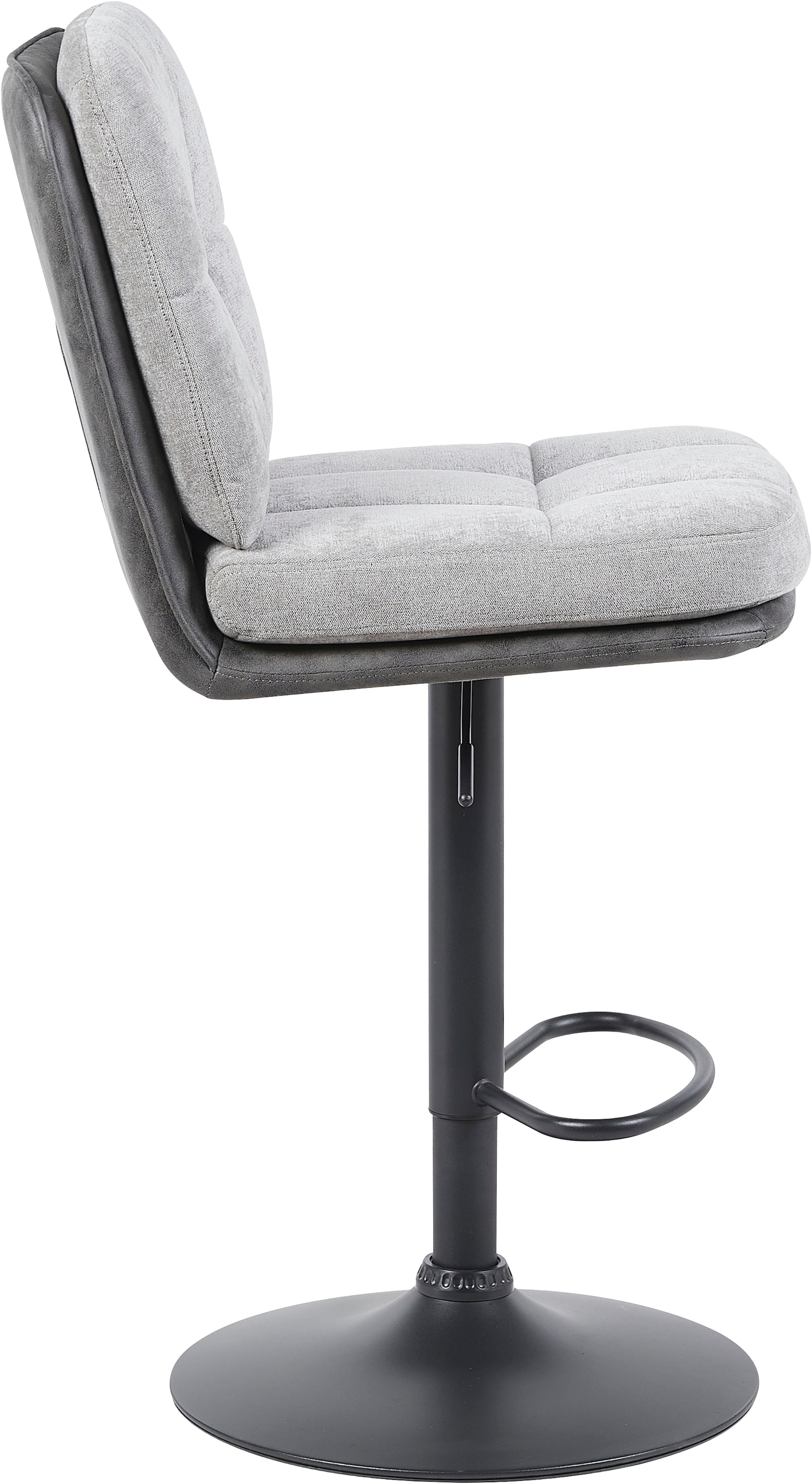 HELA Tabouret de bar »VILA« Ensemble, 2 cuis tlg. 360° drehbar, höhenverstellbar, Materialkombi