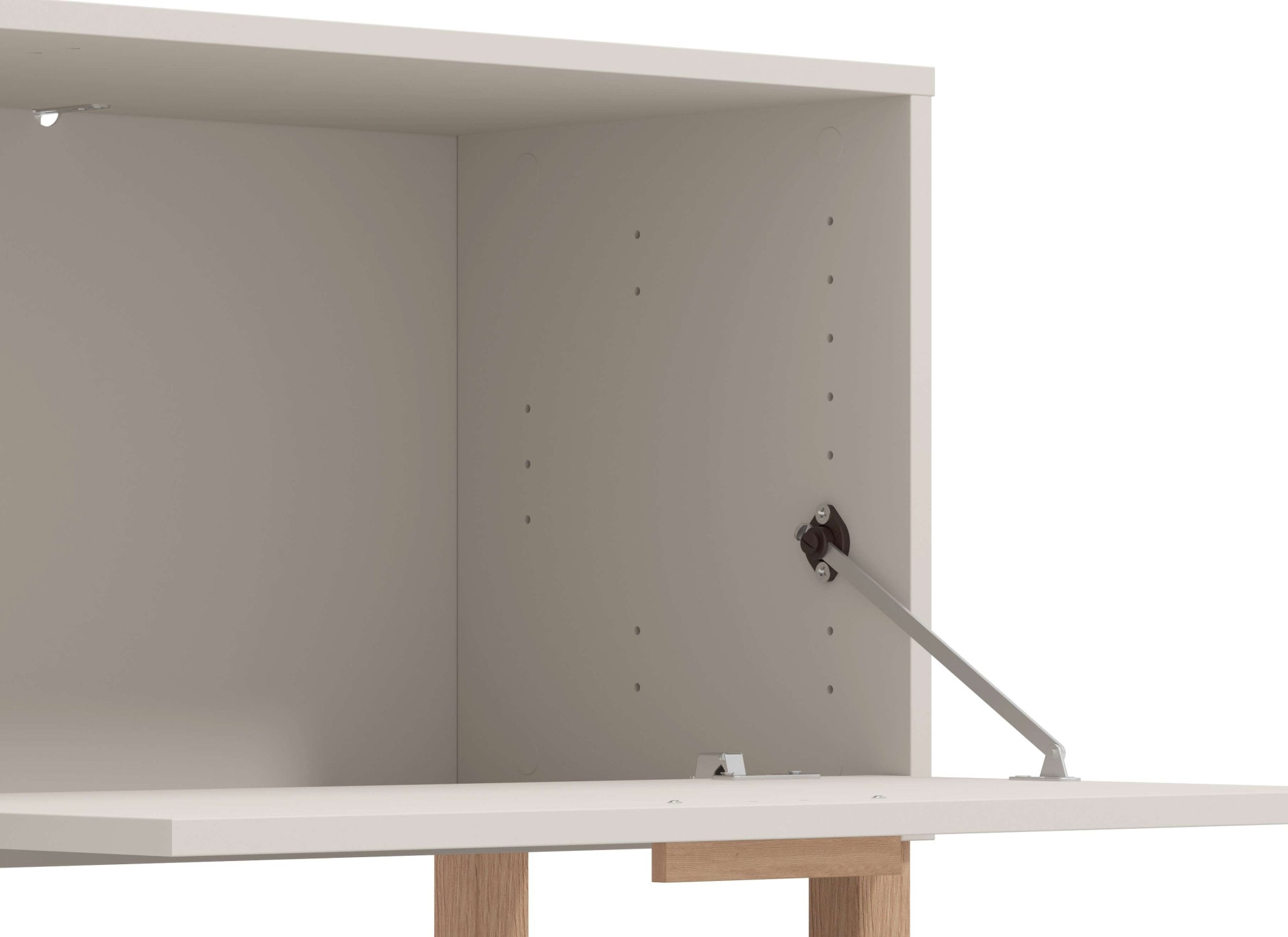 Home affaire Tableau TV »Sheffield TV-Bank, TV-Schrank, TV-Lowboard, TV-Möbel, Breite 157 cm« Klapptür, 2D-beschichtetes MDF-Profil, Heissprägedetails