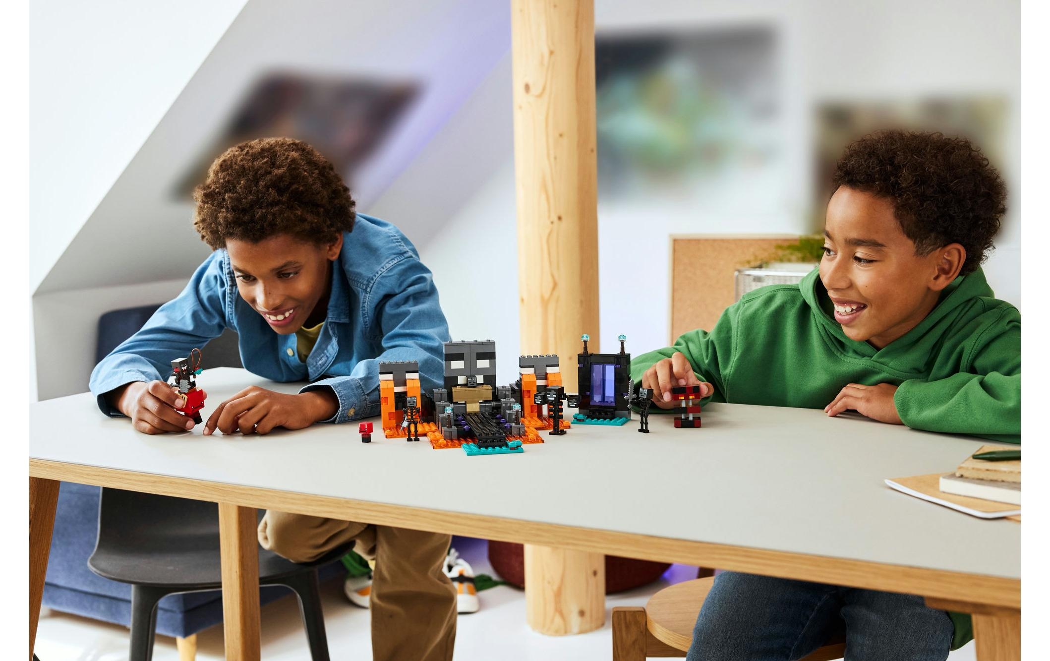   Konstruktionsspielsteine »Minecraft Duell mit dem Wither 21590« Kategorie: Fantasy-Welt