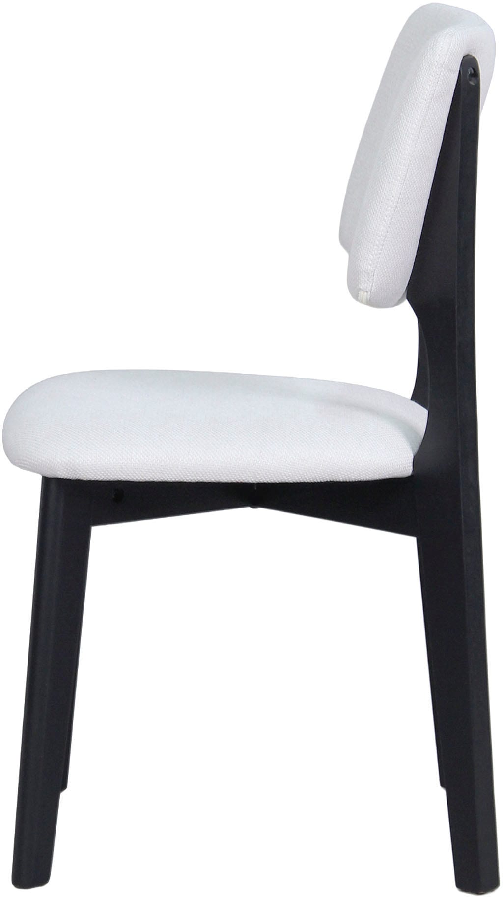 byLIVING Esszimmerstuhl »Elsa« (Set) 2 Stk.modern gemütlicher Massiv - Holzstuhl mit hochwertigem Webstoffpolster