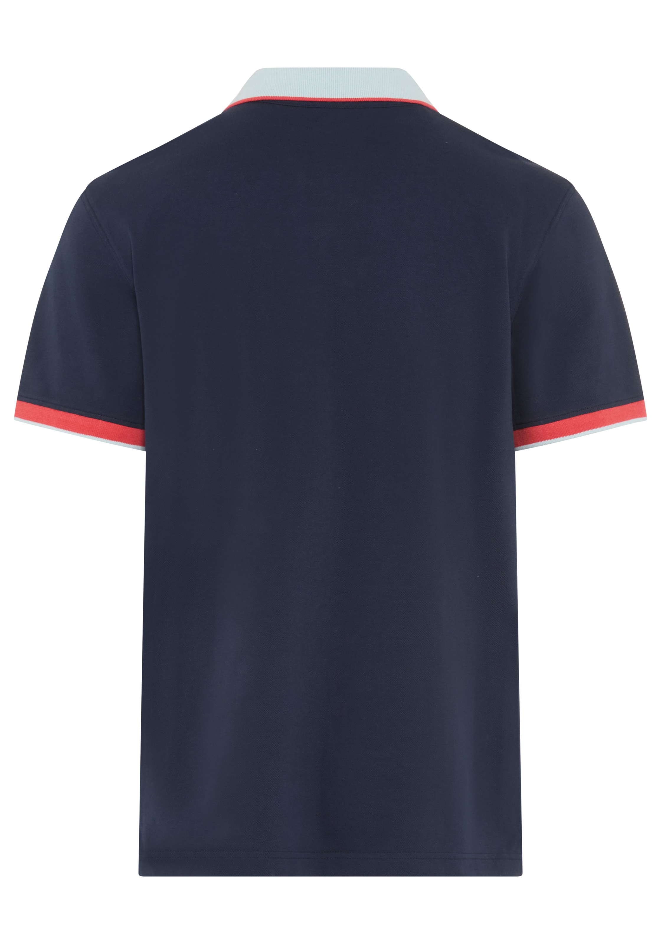 DELMAO Polo »Neue Kollektion!« klassischer Polokragen, Kurzarm, normale Passform, mit Stickerei