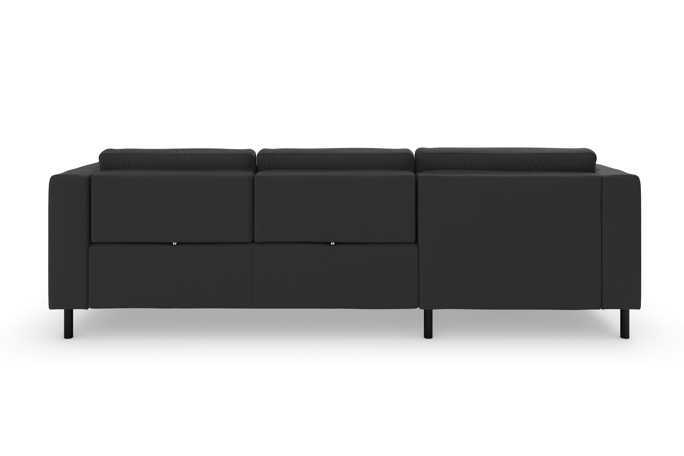 sit&more Ecksofa »Olsen L-Form« inklusive Sitztiefenverstellung, wahlweise mit Bettfunktion, 15cm hoch