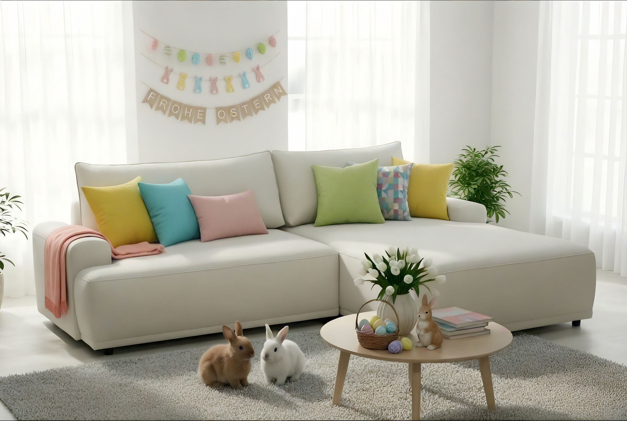 TRENDMANUFAKTUR Ecksofa »Fordon, Schlafsofa mit Bettkasten, Couch in L-Form, Breite 250 cm« in Struktur LUMOS, 3D-Effekt, sandgrau, Recamiere rechts